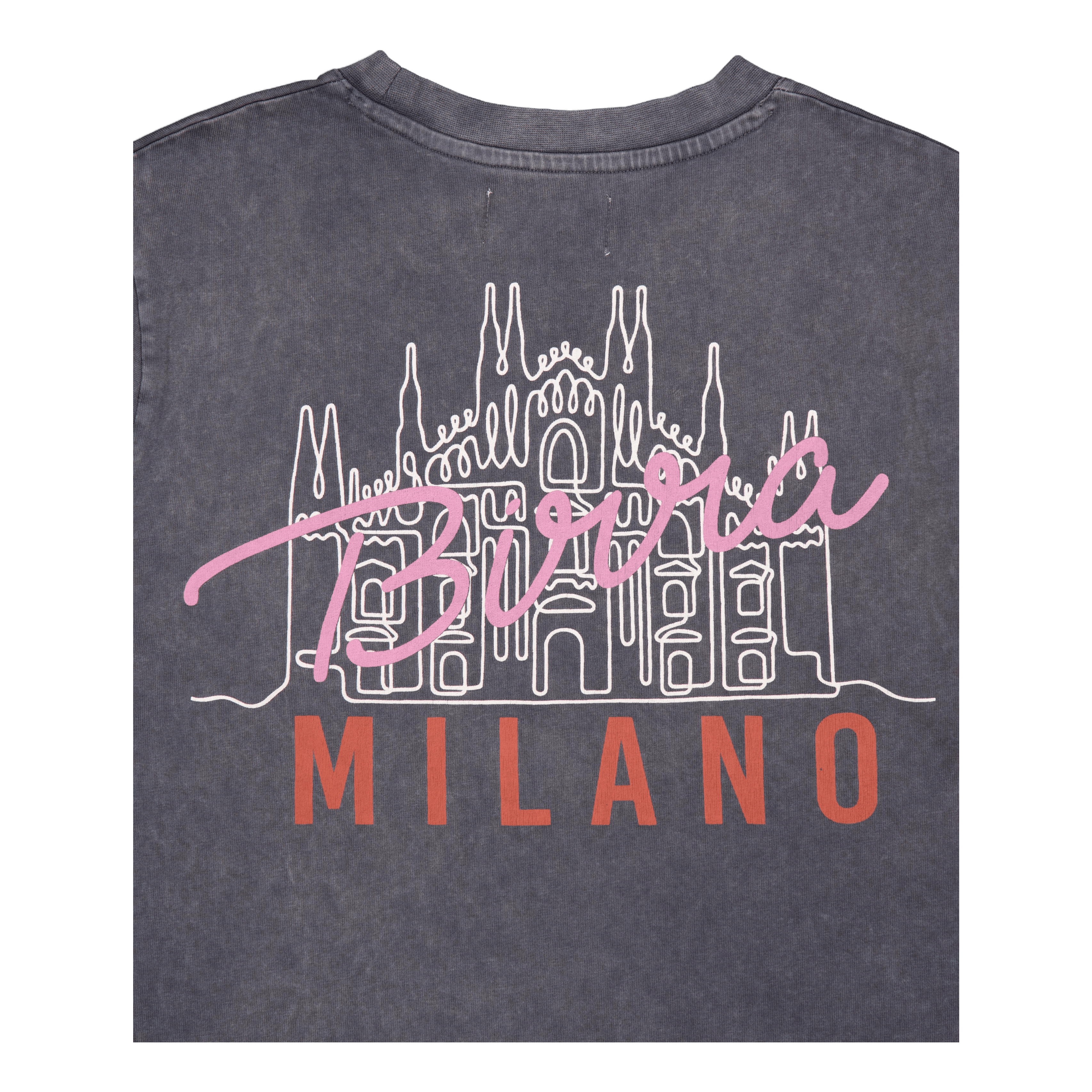 Pica Pica Birra Milano T - shirt Washed Black