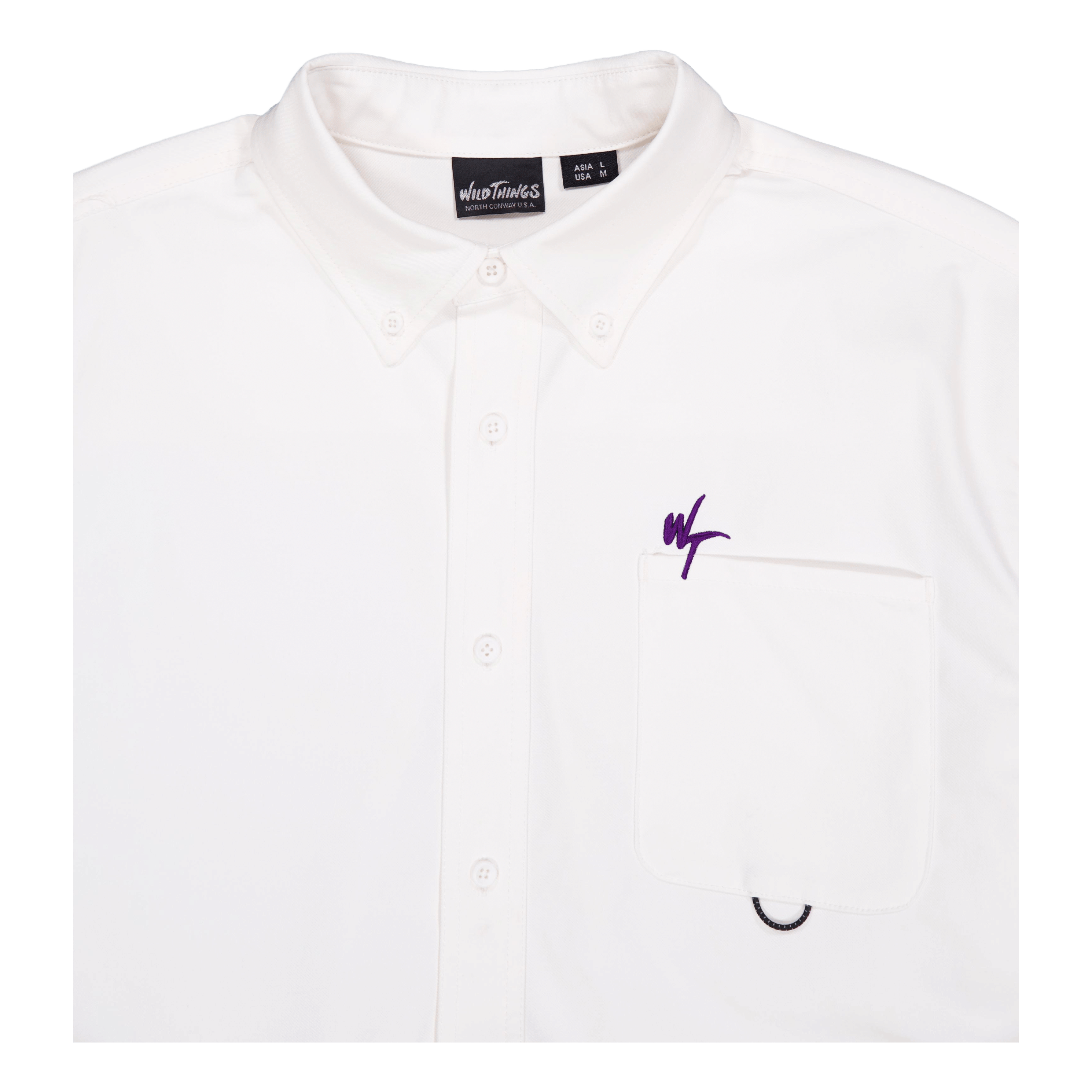 Wild Things Wt Embroidery Bd Shirt White