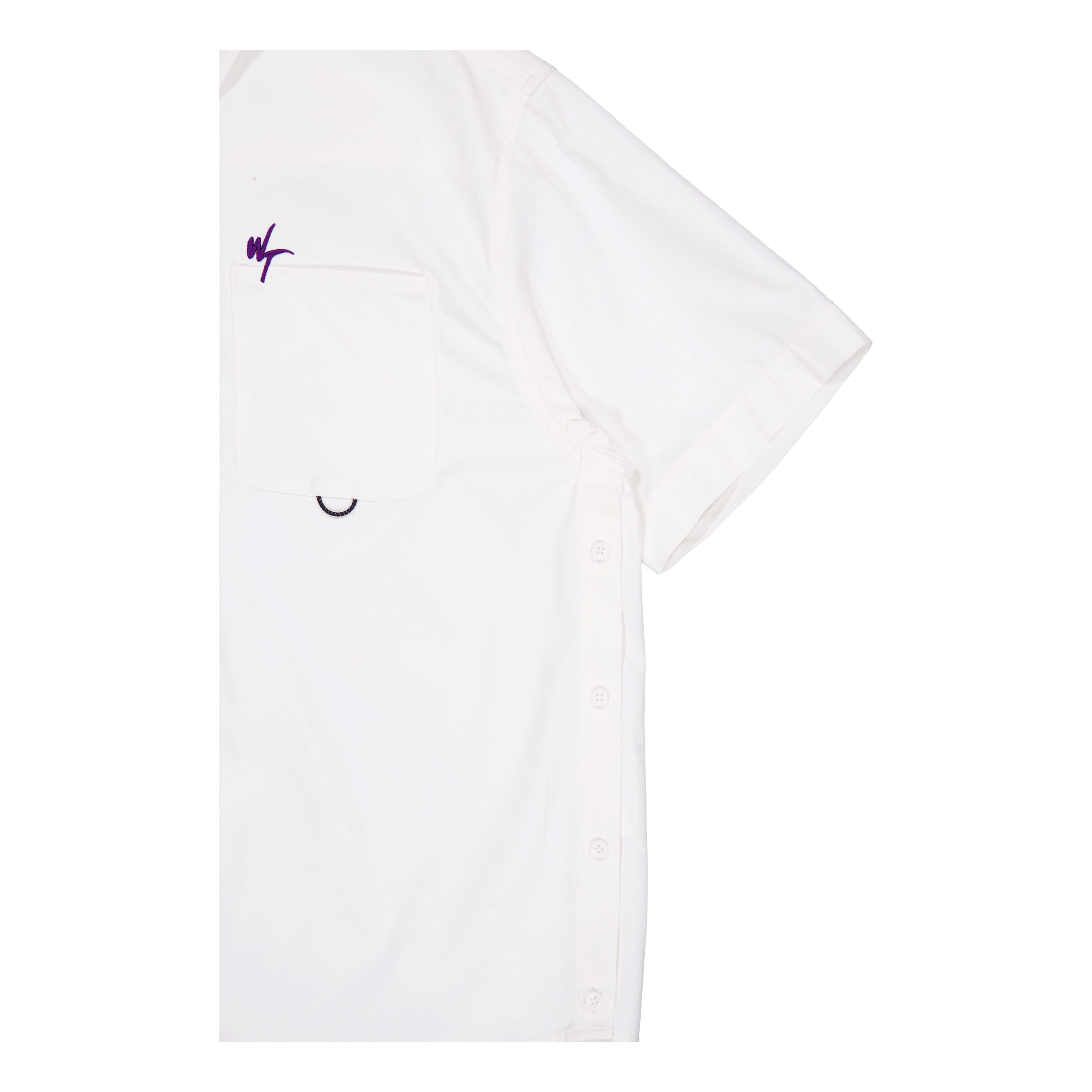 Wild Things Wt Embroidery Bd Shirt White