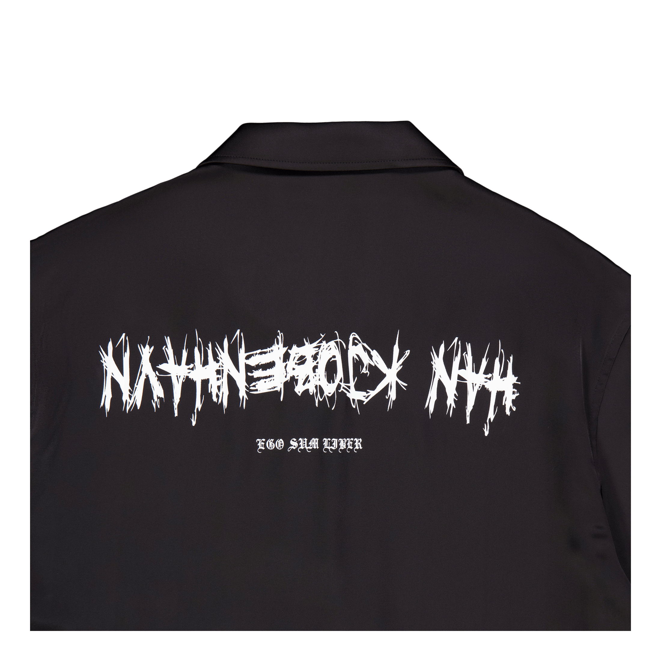 Han Kjobenhavn Upside Down Satin Summer Shirt Black