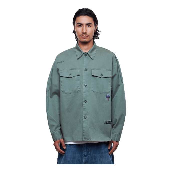 Liberaiders Garmentdyed Army Shirt Olive