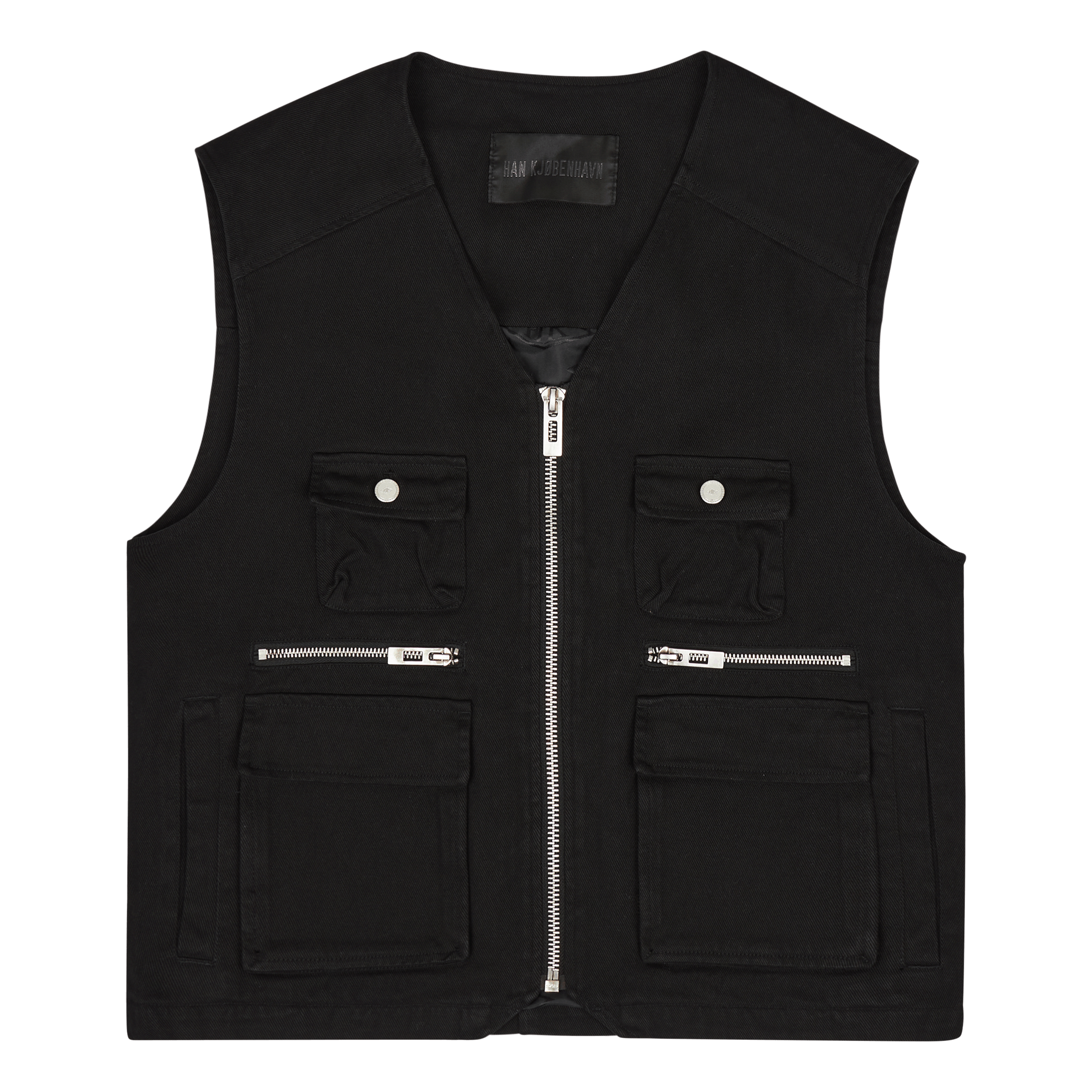 Han Kjobenhavn Cargo Vest Black