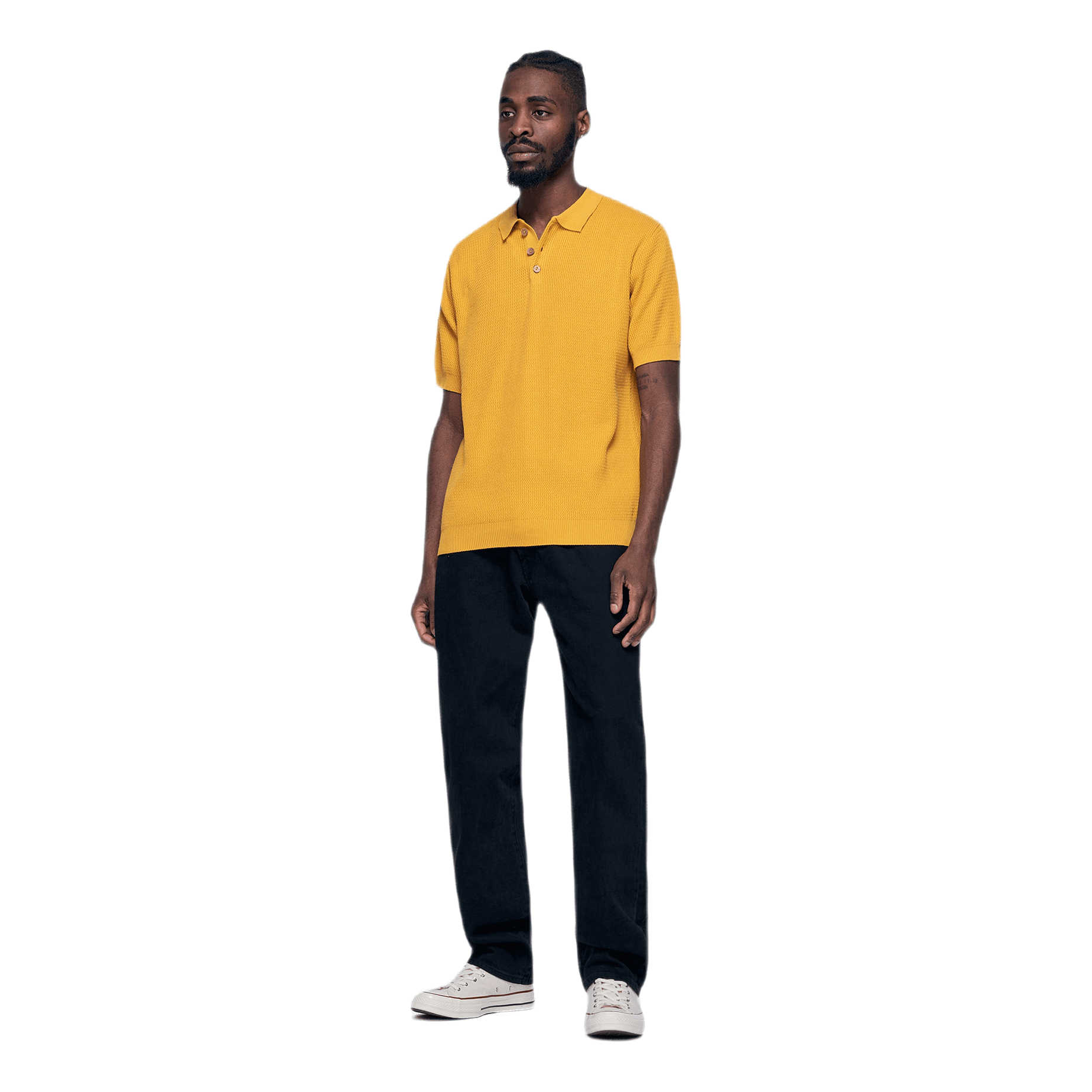 Dedicated Sweater Short Sleeve Gnesta Yellow