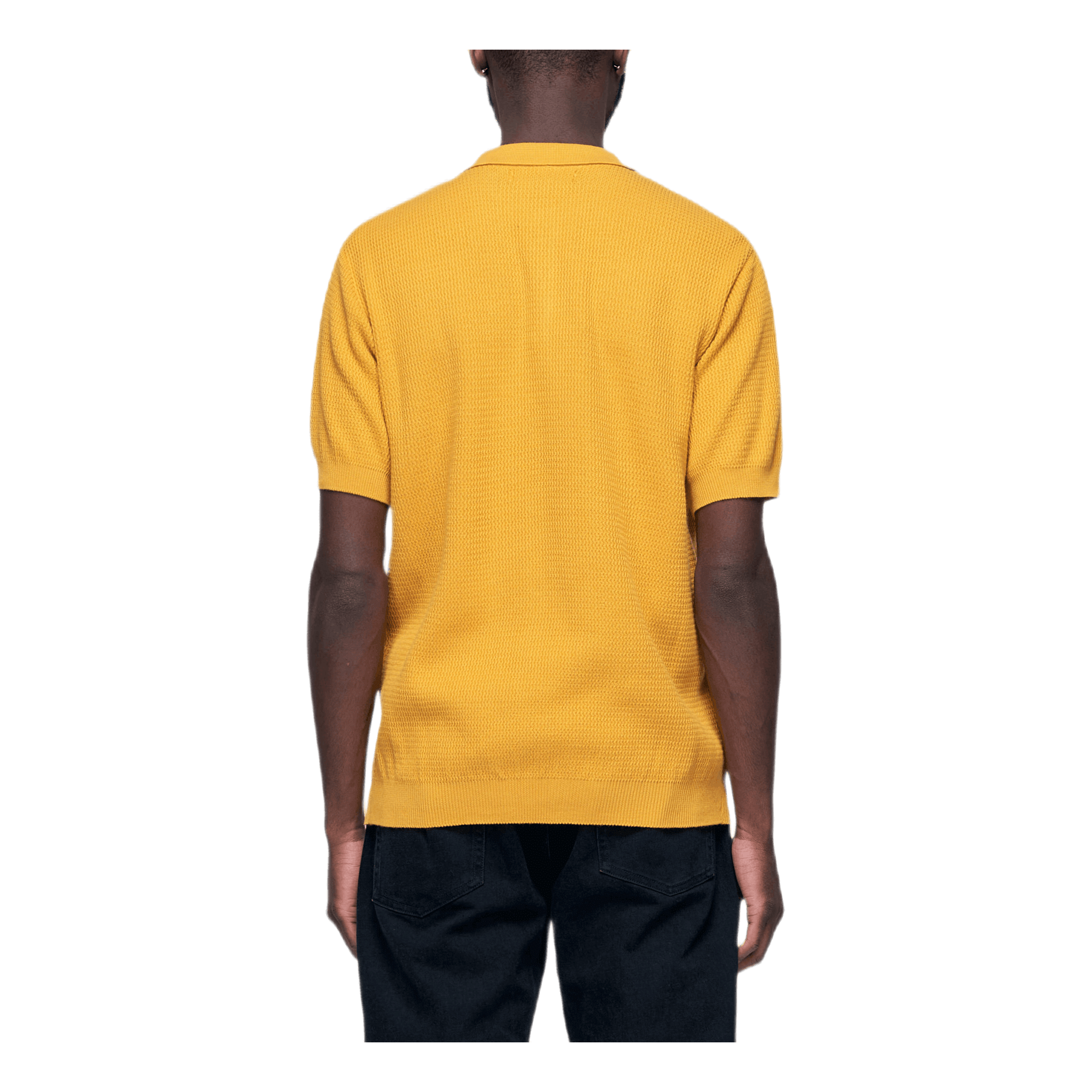 Dedicated Sweater Short Sleeve Gnesta Yellow