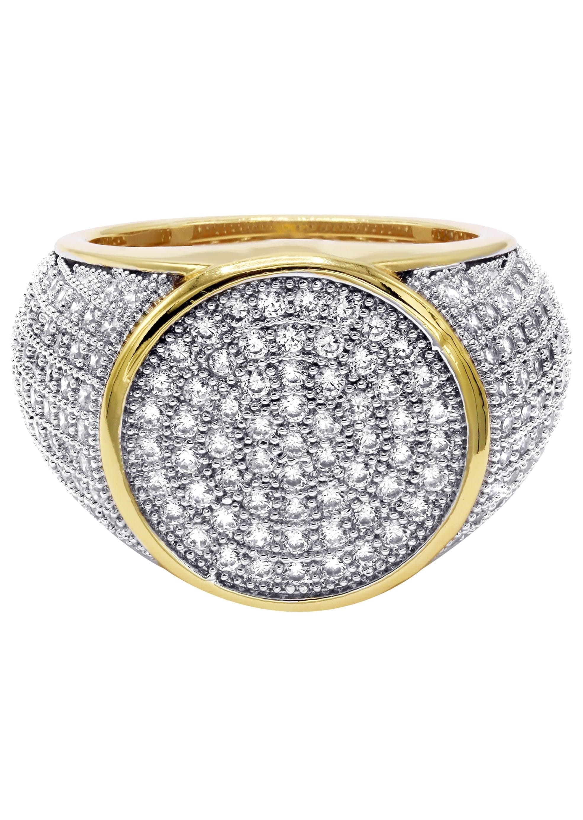 Manufacturer 30 Mens Gold Plated Pinky Ring | 10.5 Grams