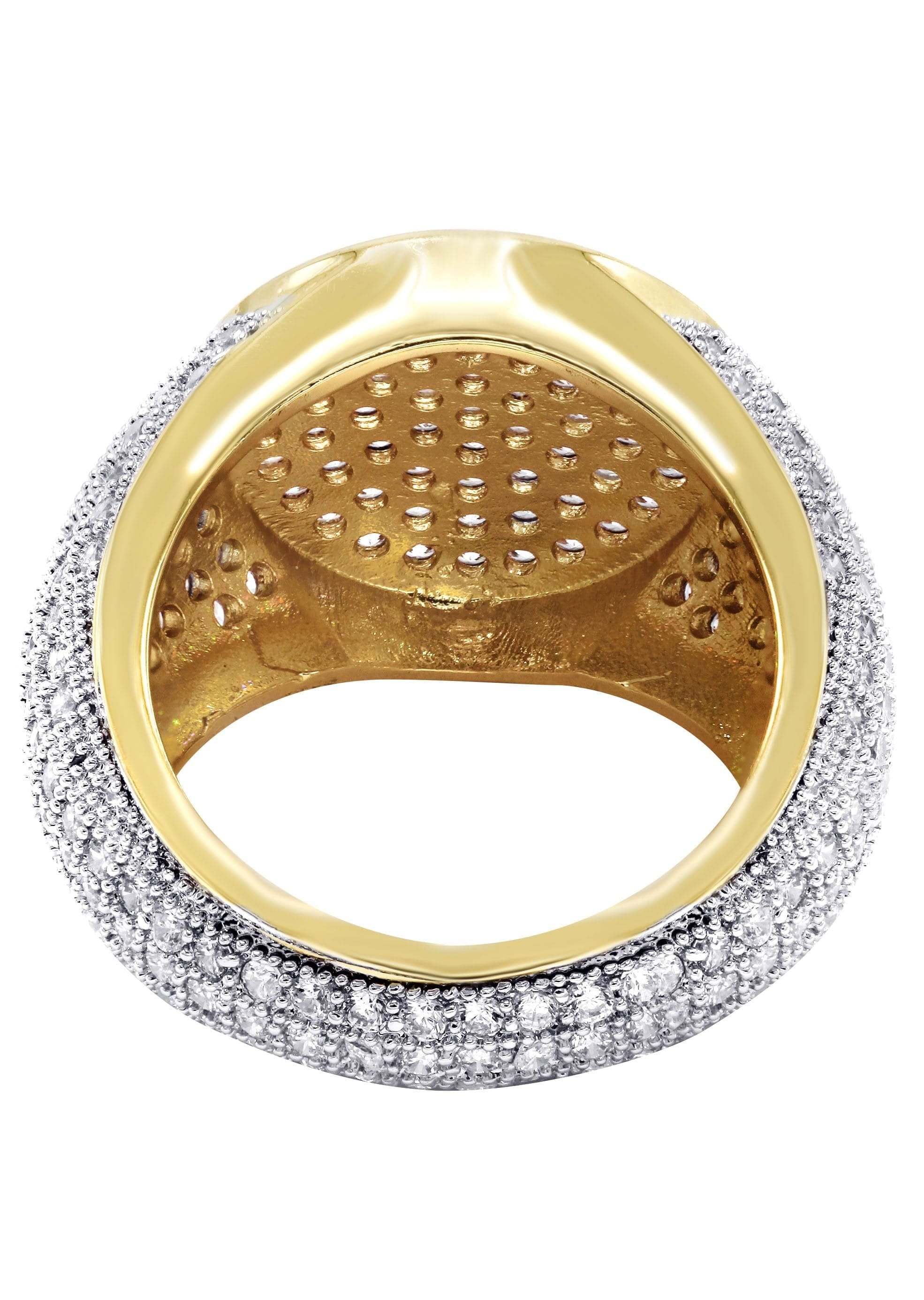 Manufacturer 30 Mens Gold Plated Pinky Ring | 10.5 Grams
