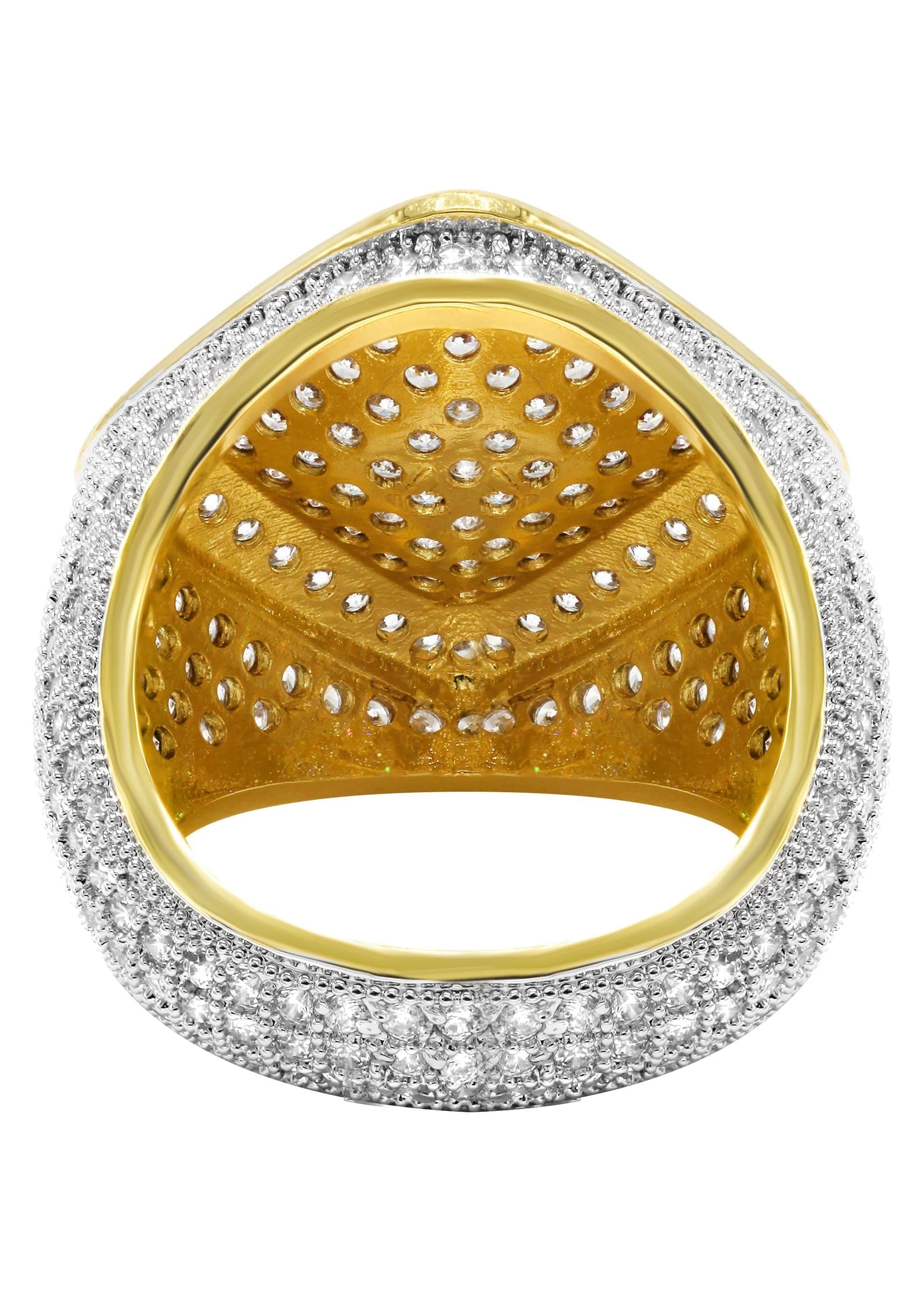 Manufacturer 30 Gold Plated Pinky Ring | 14.1 Grams