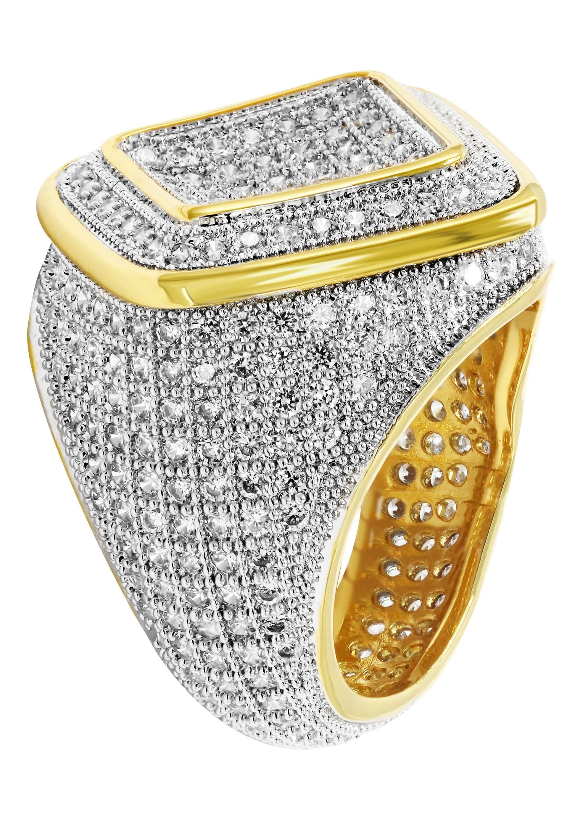 Manufacturer 30 Gold Plated Pinky Ring | 14.1 Grams