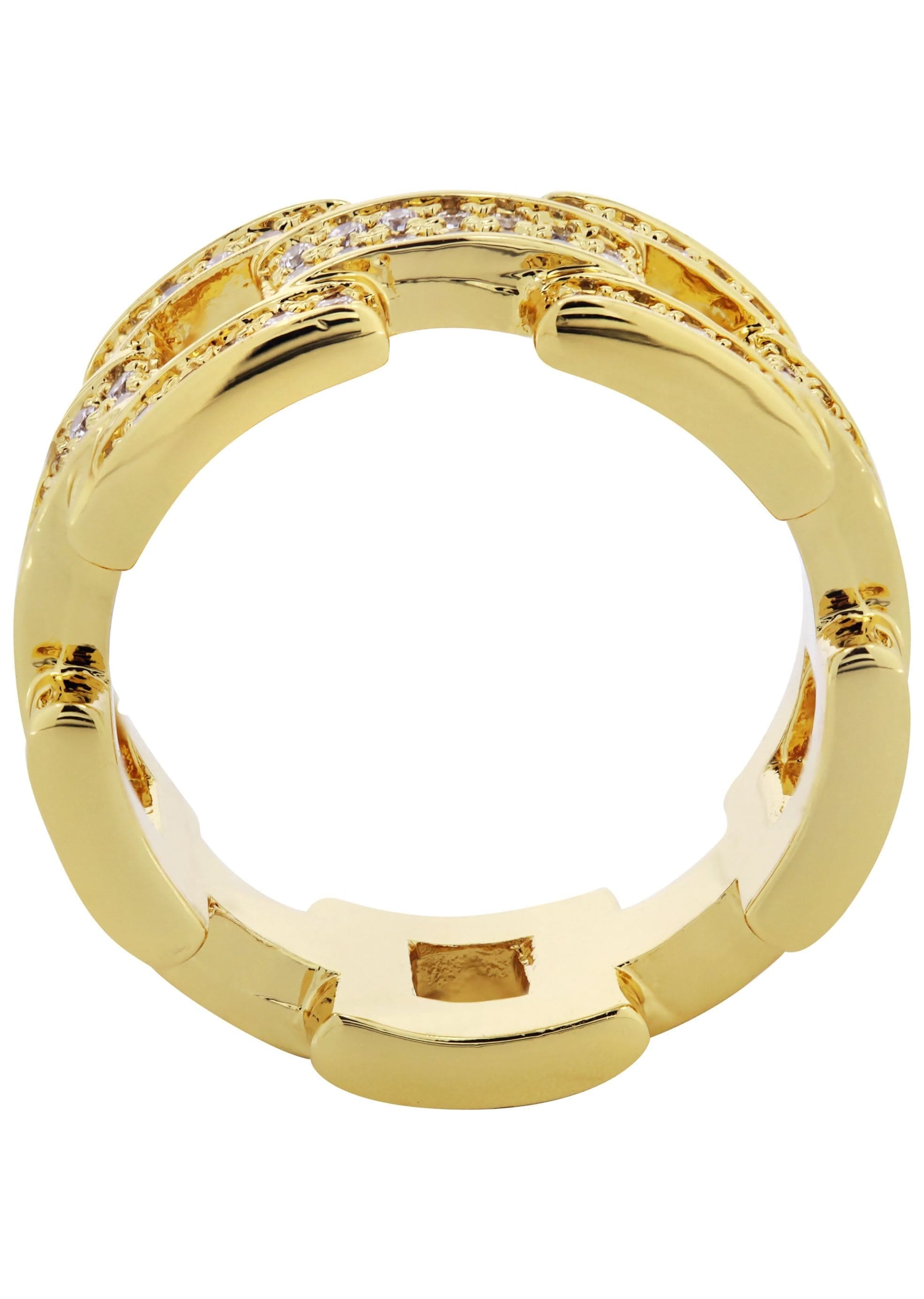 Manufacturer 30 Gold Plated Hermes Ring | 7 Grams