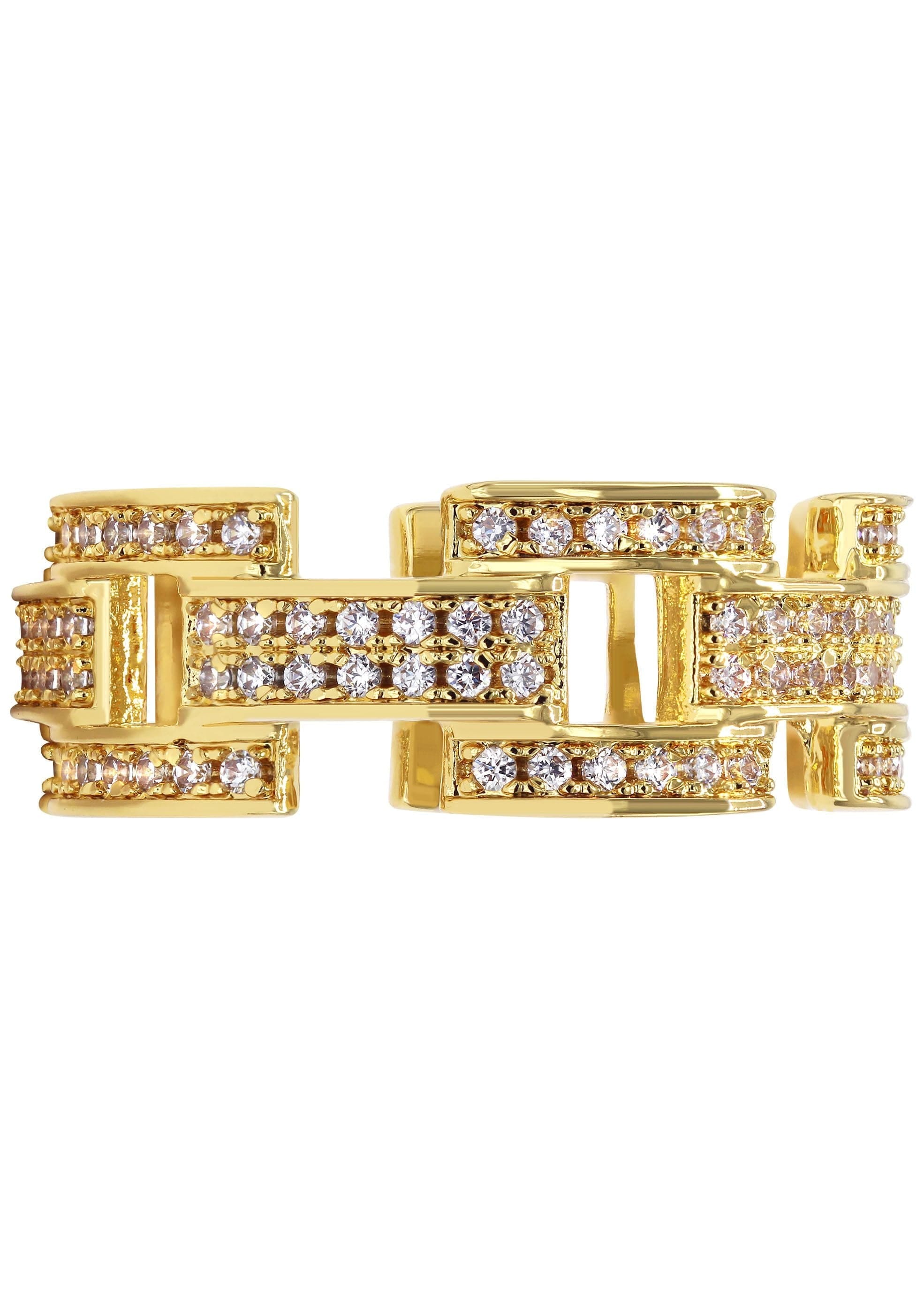 Manufacturer 30 Gold Plated Hermes Ring | 7 Grams