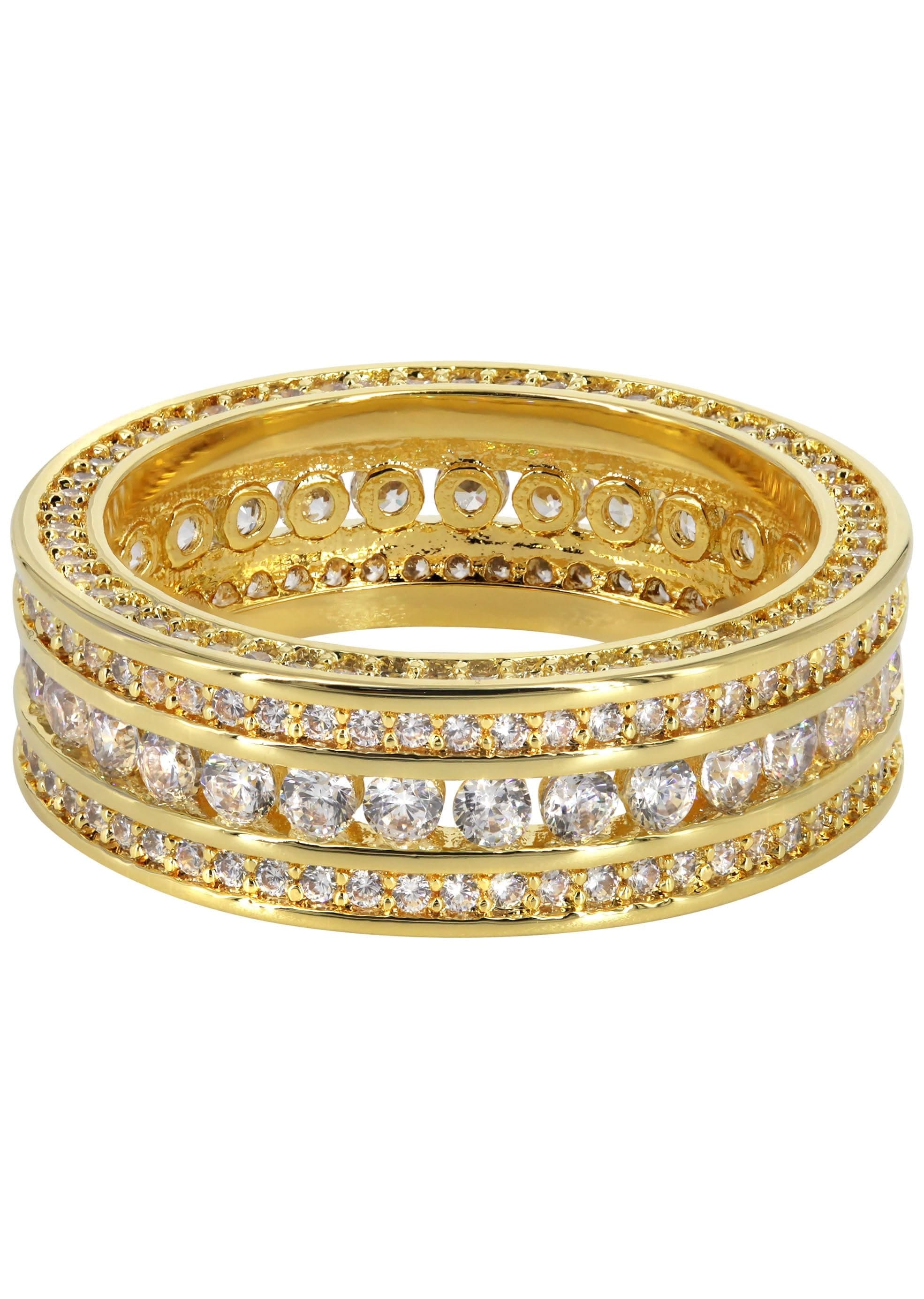 Manufacturer 30 Gold Plated Eternity Ring | 4.8 Grams