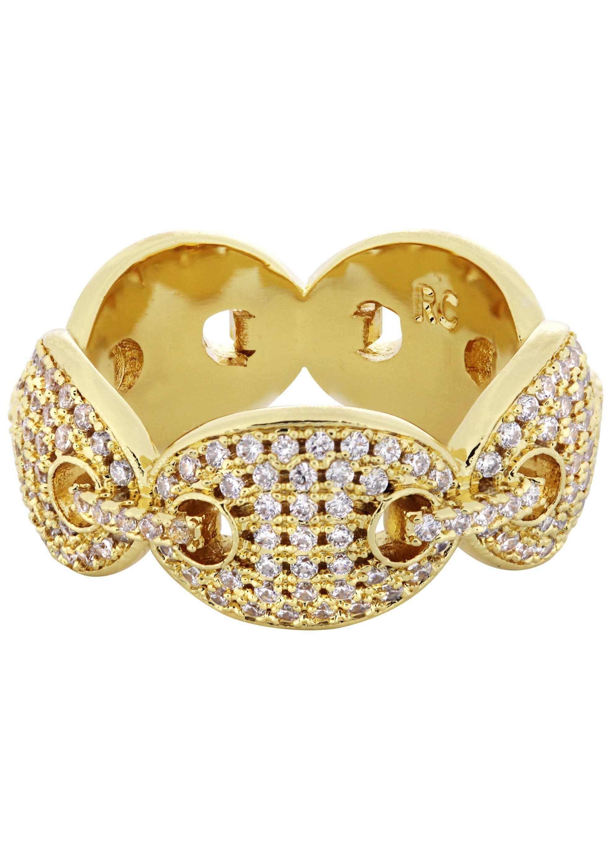 Manufacturer 30 Gold Plated Gucci Ring | 7.5 Grams