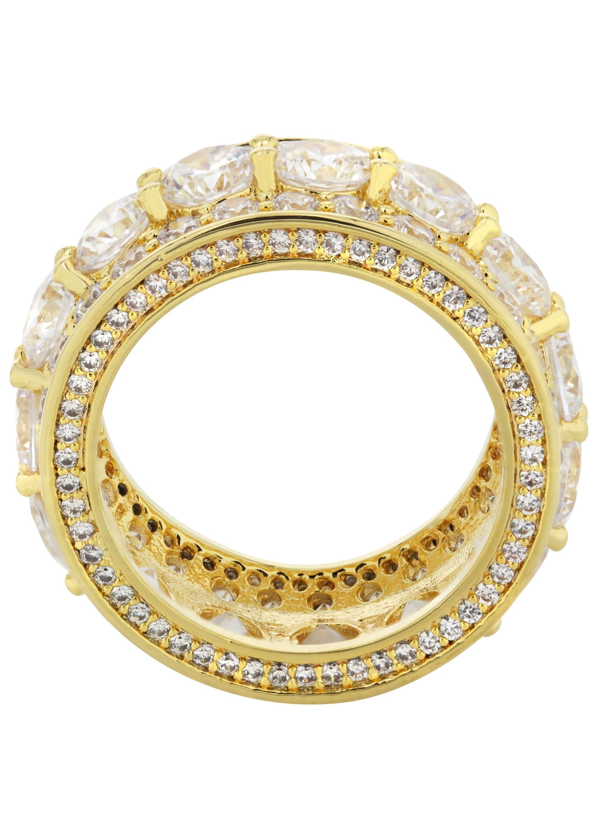 Manufacturer 30 Gold Plated Eternity Ring | 10.9 Grams