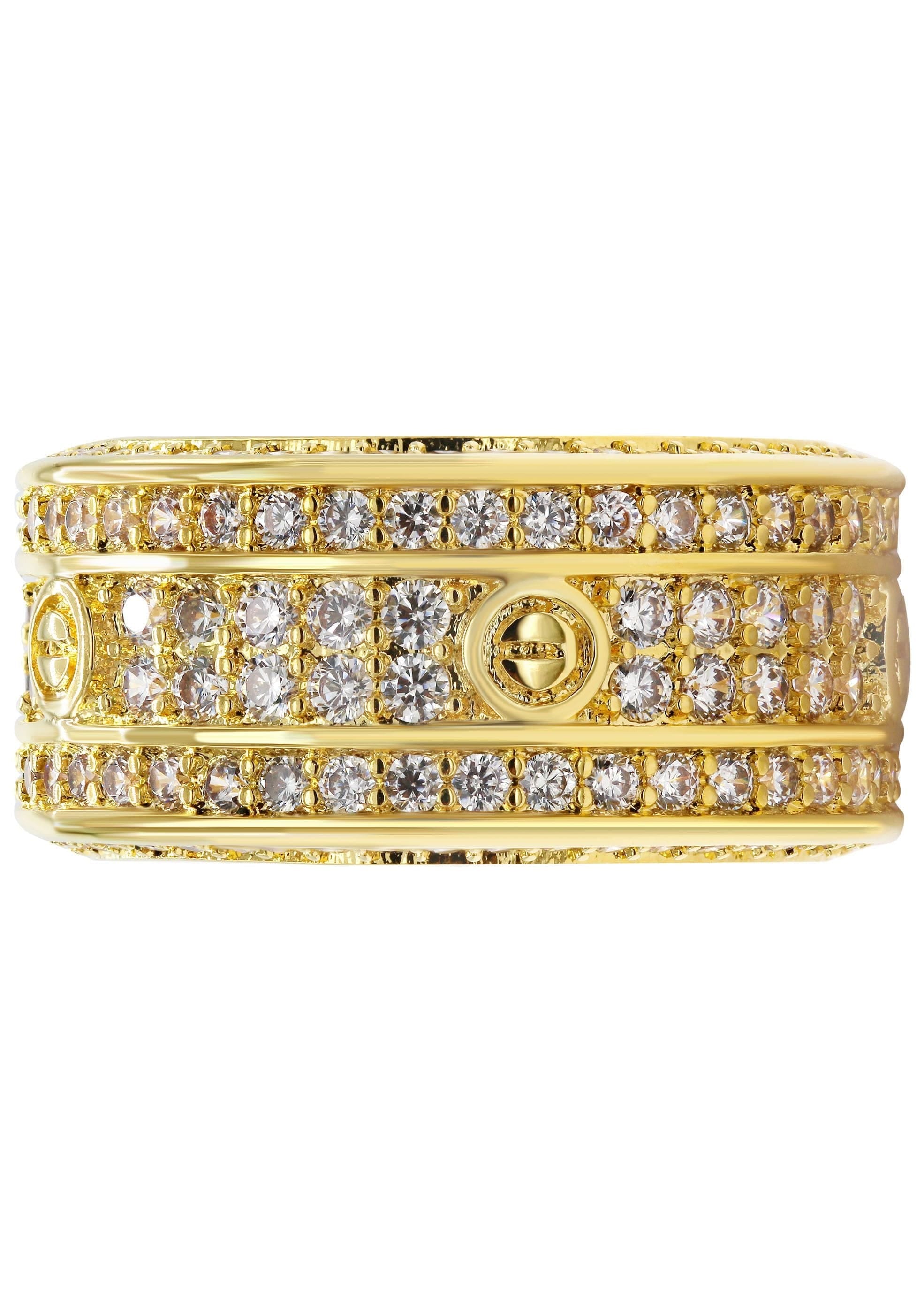 Manufacturer 30 Gold Plated Eternity Ring | 8 Grams