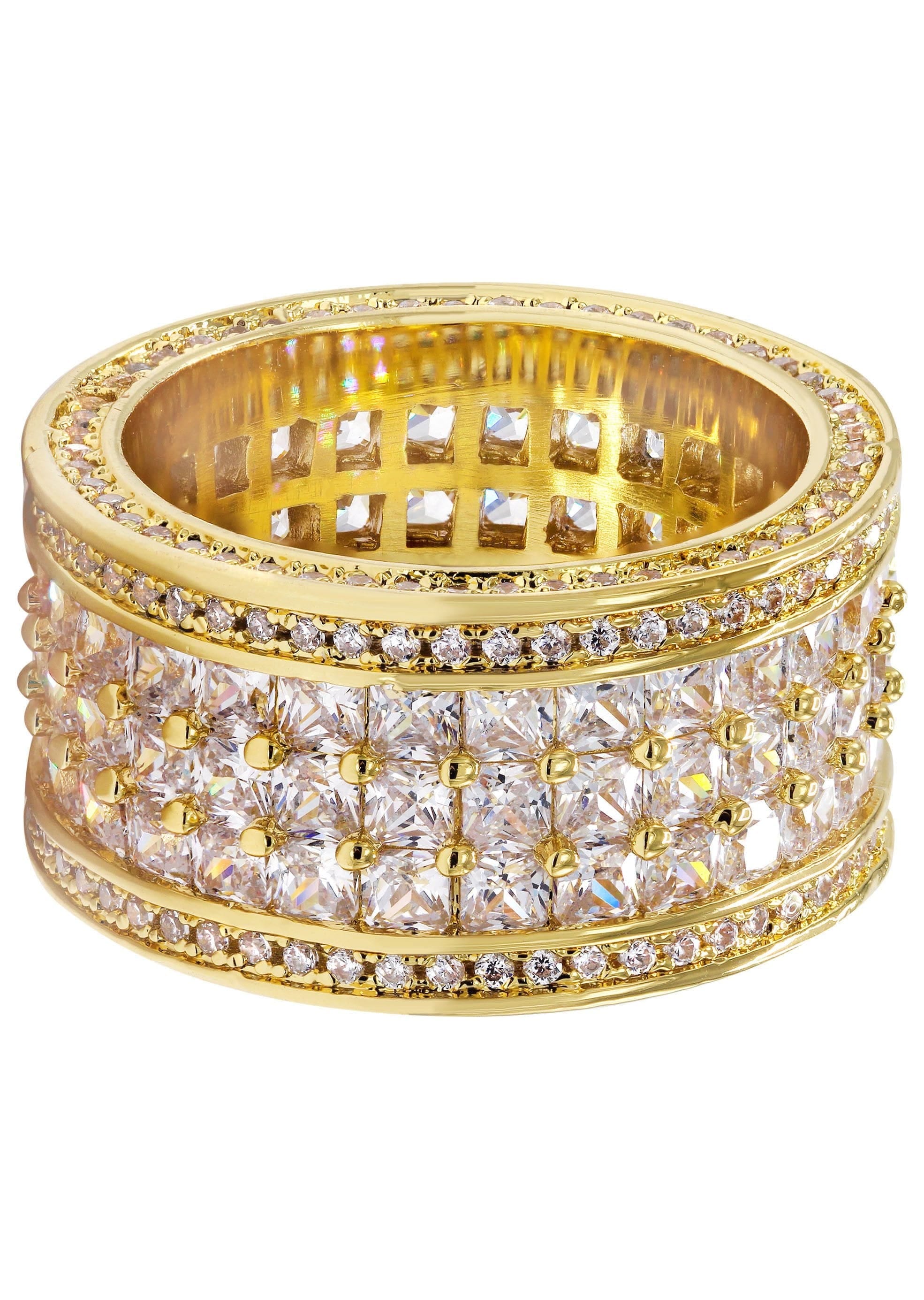 Manufacturer 30 Gold Plated Eternity Ring | 15.5 Grams