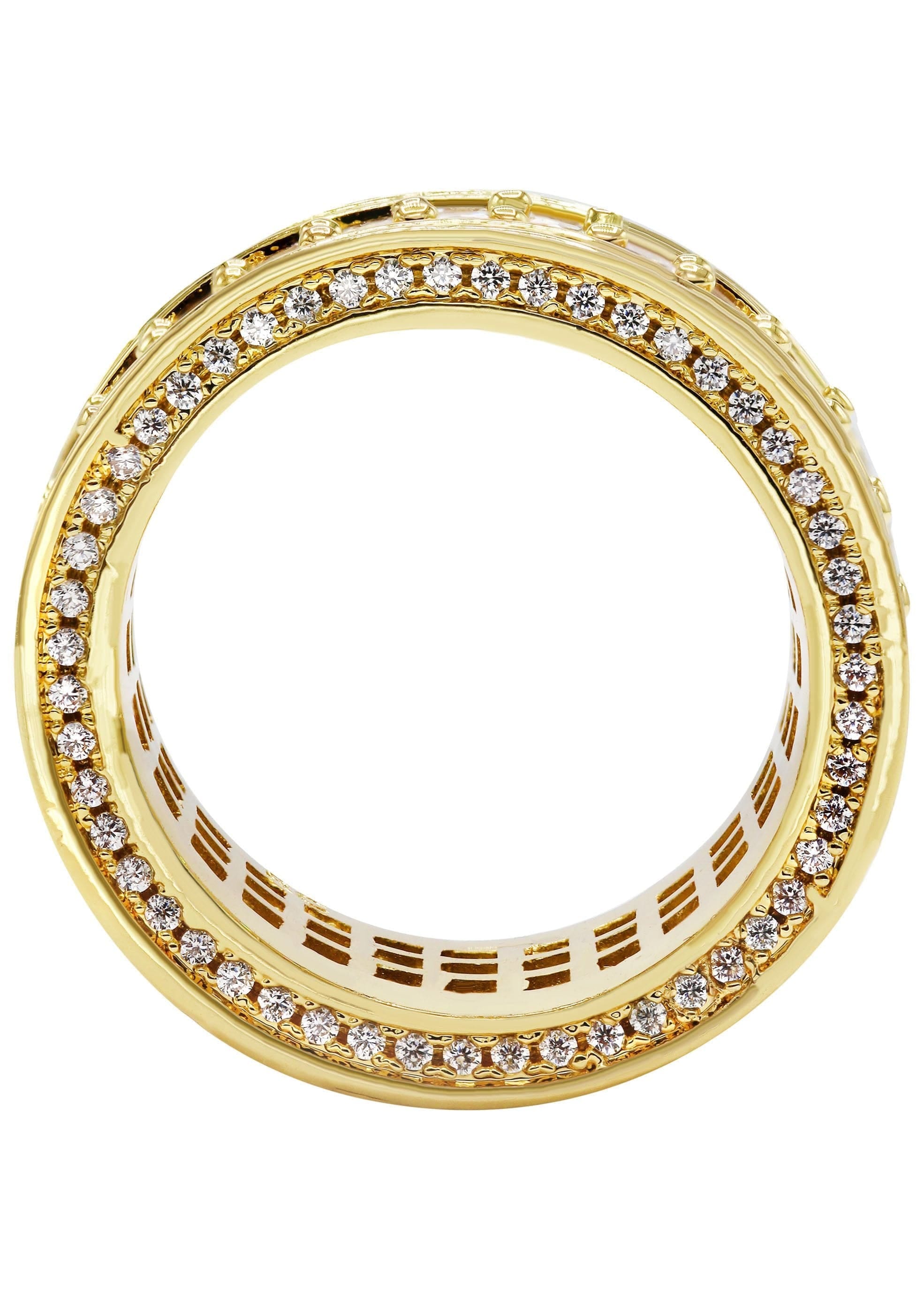 Manufacturer 30 Gold Plated Eternity Ring | 15.5 Grams