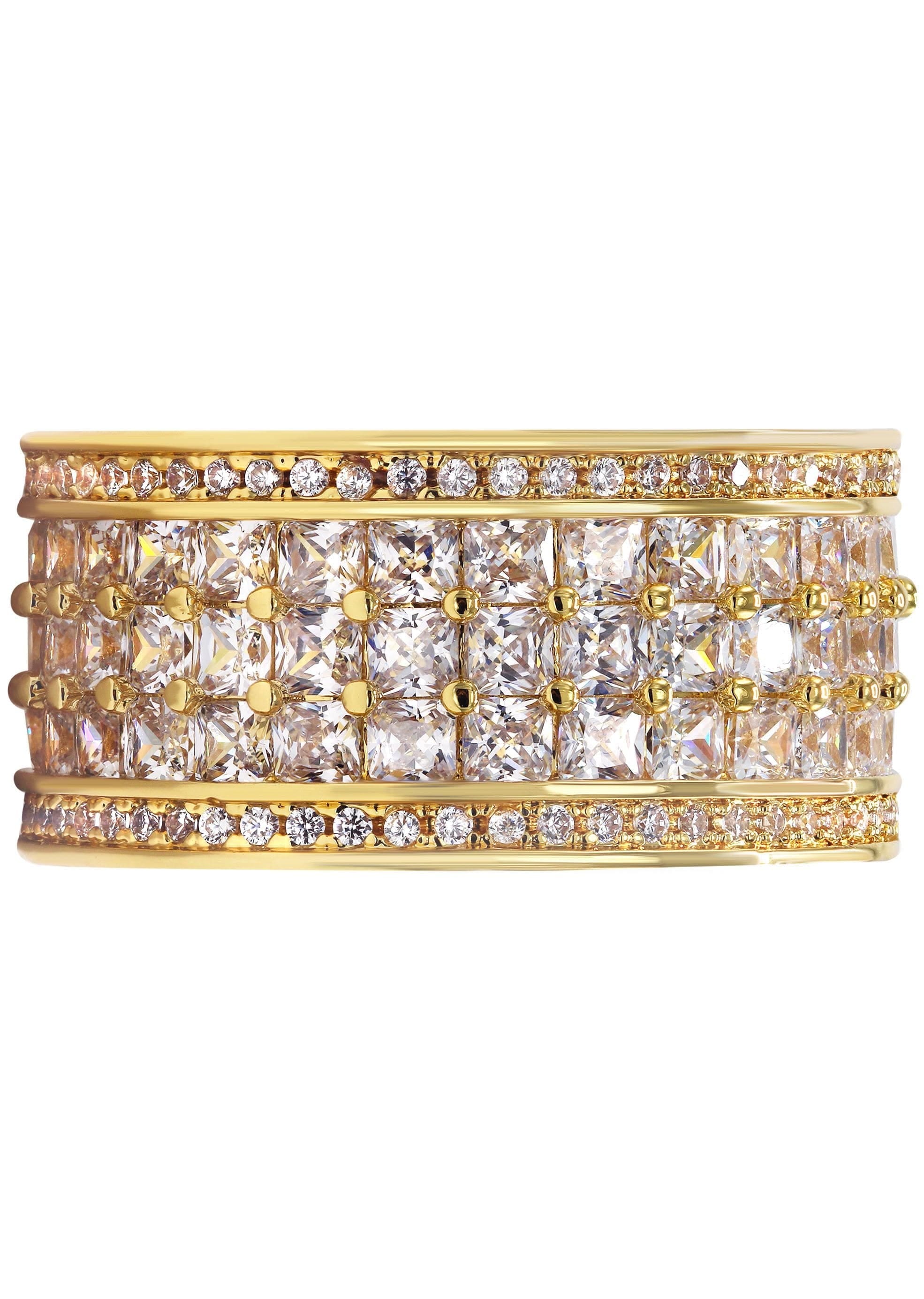 Manufacturer 30 Gold Plated Eternity Ring | 15.5 Grams