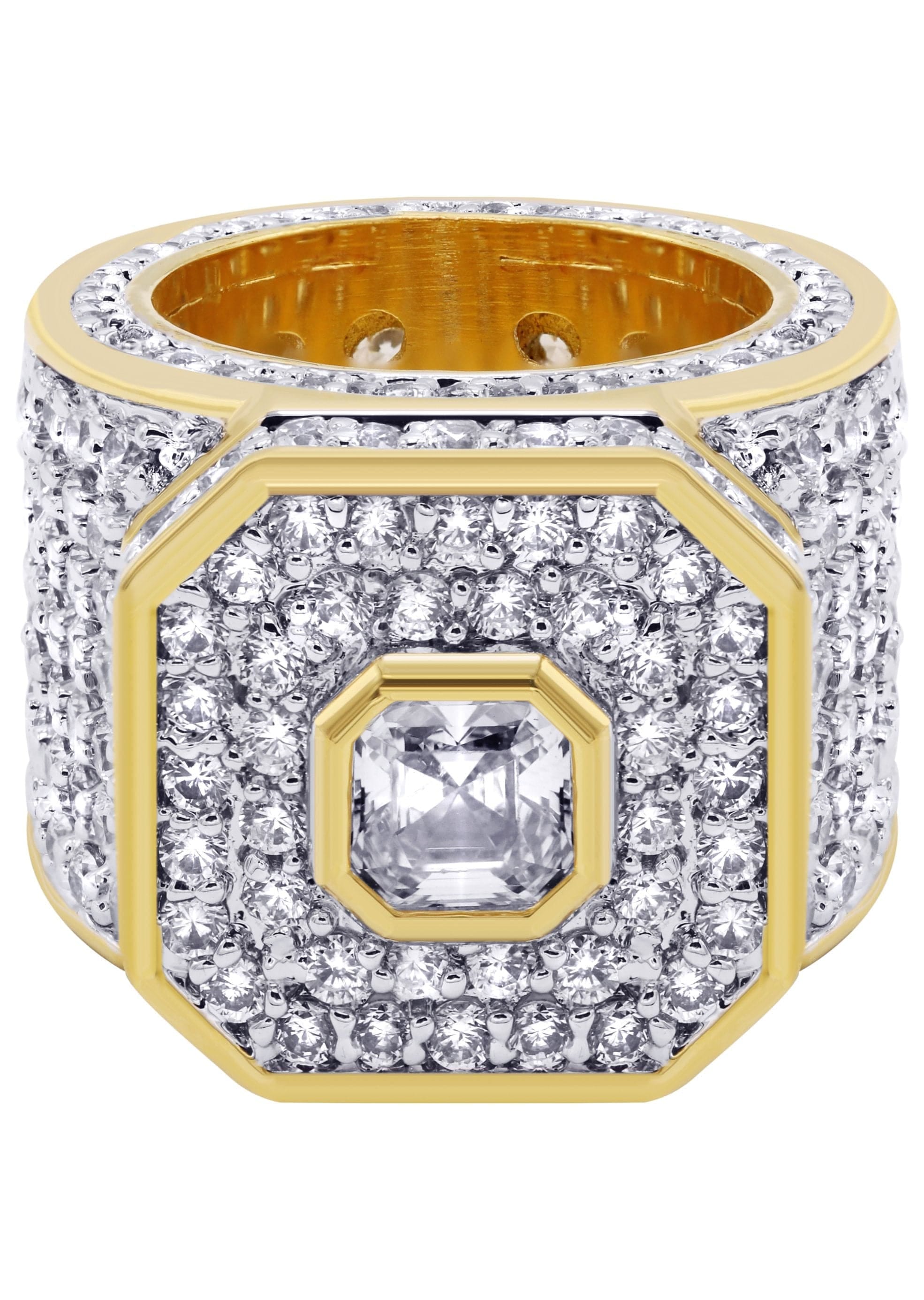Manufacturer 30 Gold Plated Pinky Ring | 21.9 Grams