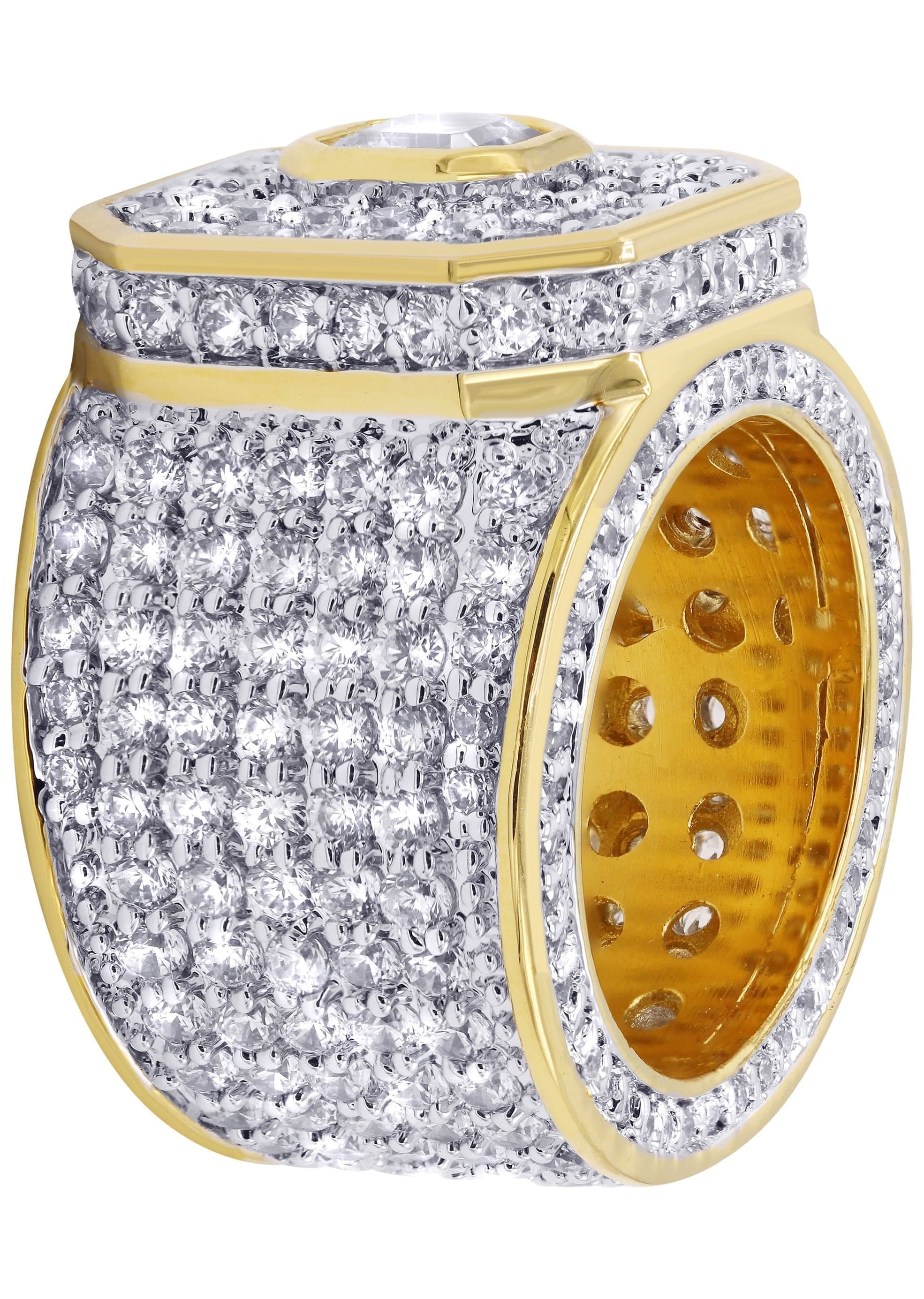 Manufacturer 30 Gold Plated Pinky Ring | 21.9 Grams