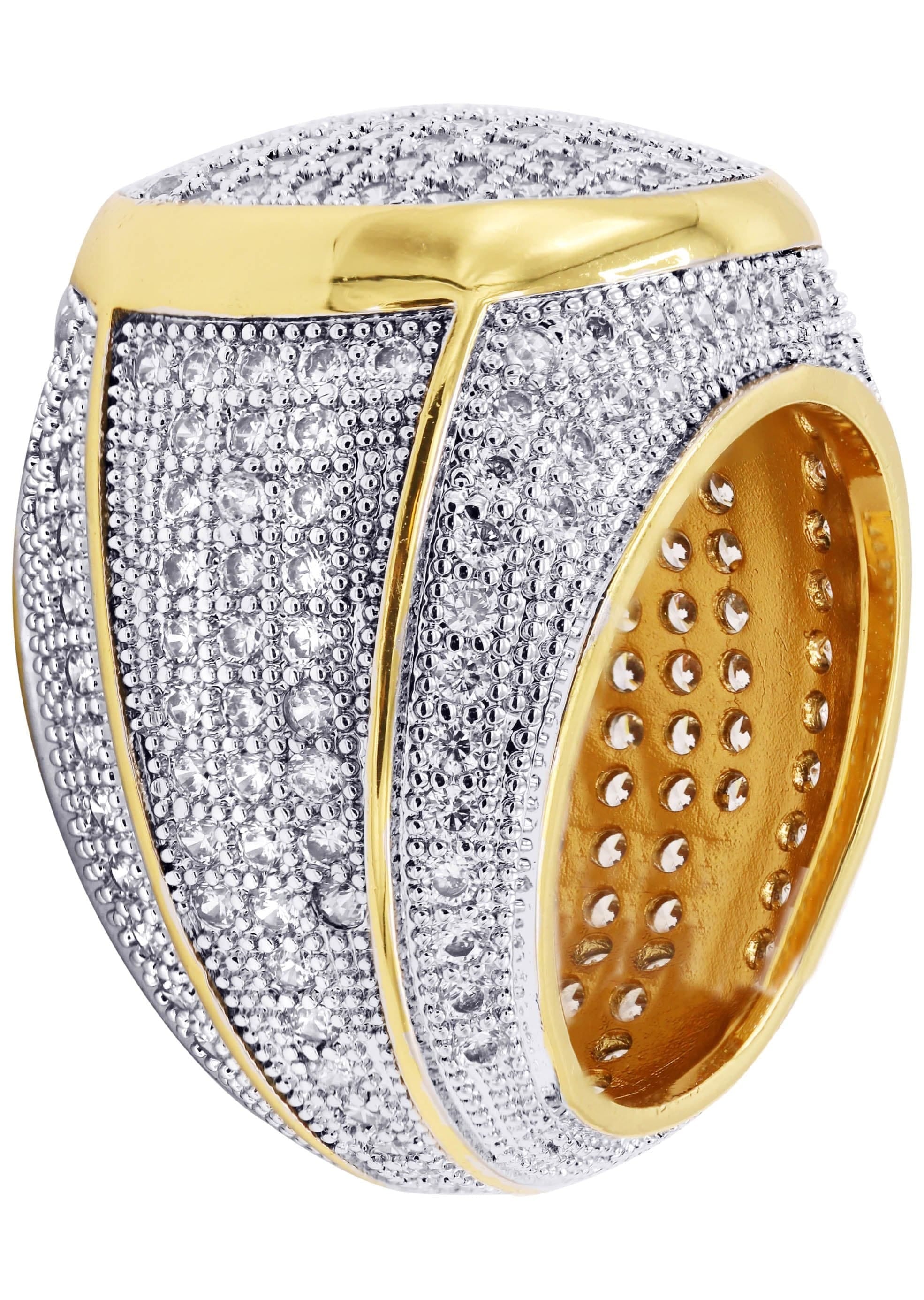 Manufacturer 30 Gold Plated Pinky Ring | 12.3 Grams