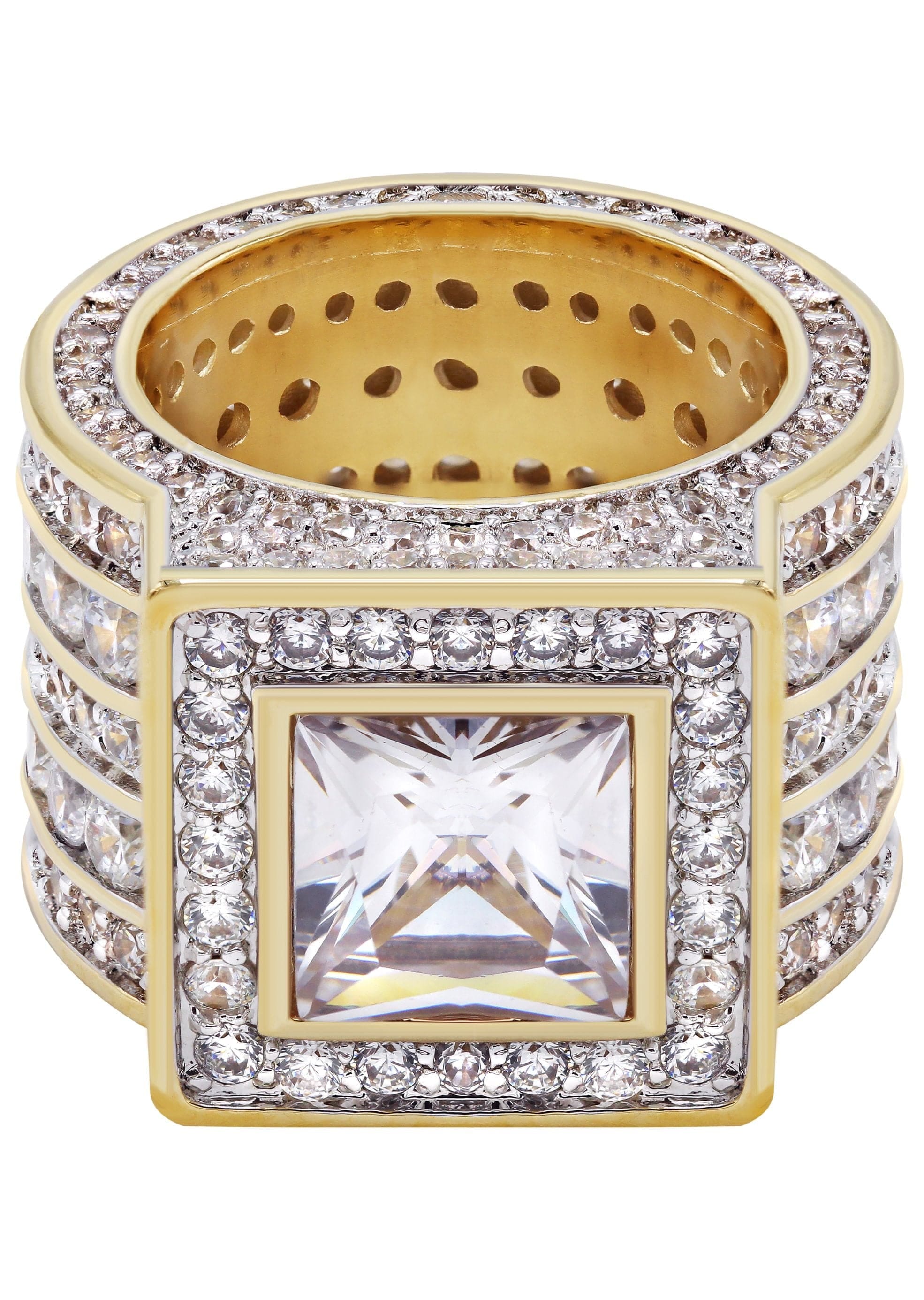 Manufacturer 30 Gold Plated Pinky Ring | 23.1 Grams