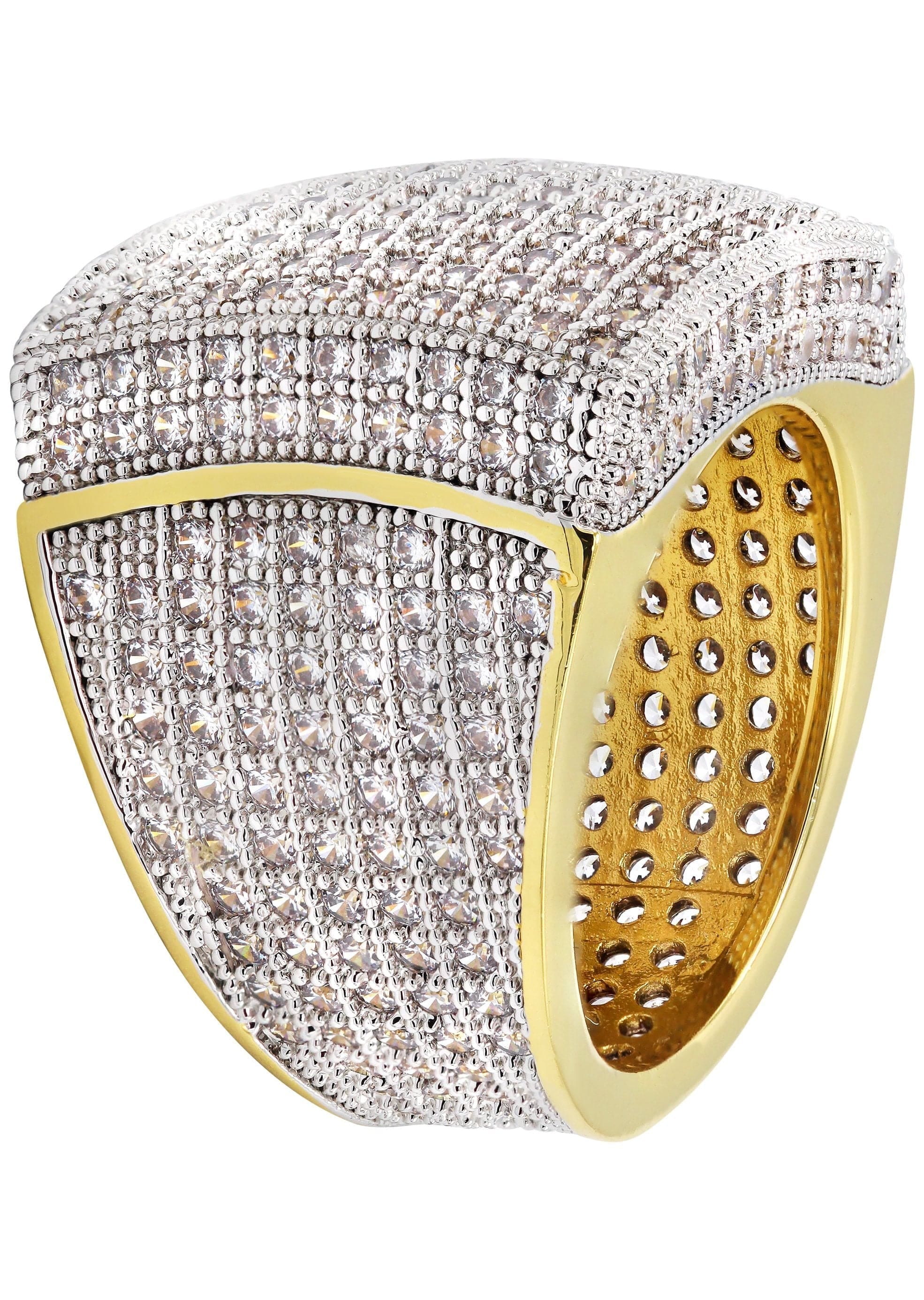 Manufacturer 30 Gold Plated Pinky Ring | 12.2 Grams