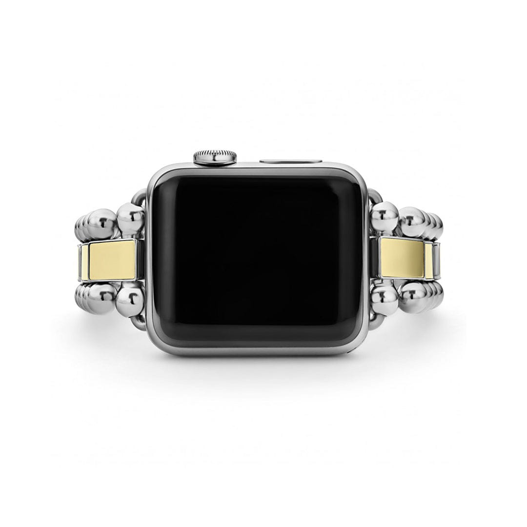 Lagos Smart Caviar Stainless Steel 18k Gold Watch Bracelet 38 - 45 mm - 12 - 90008 - 7