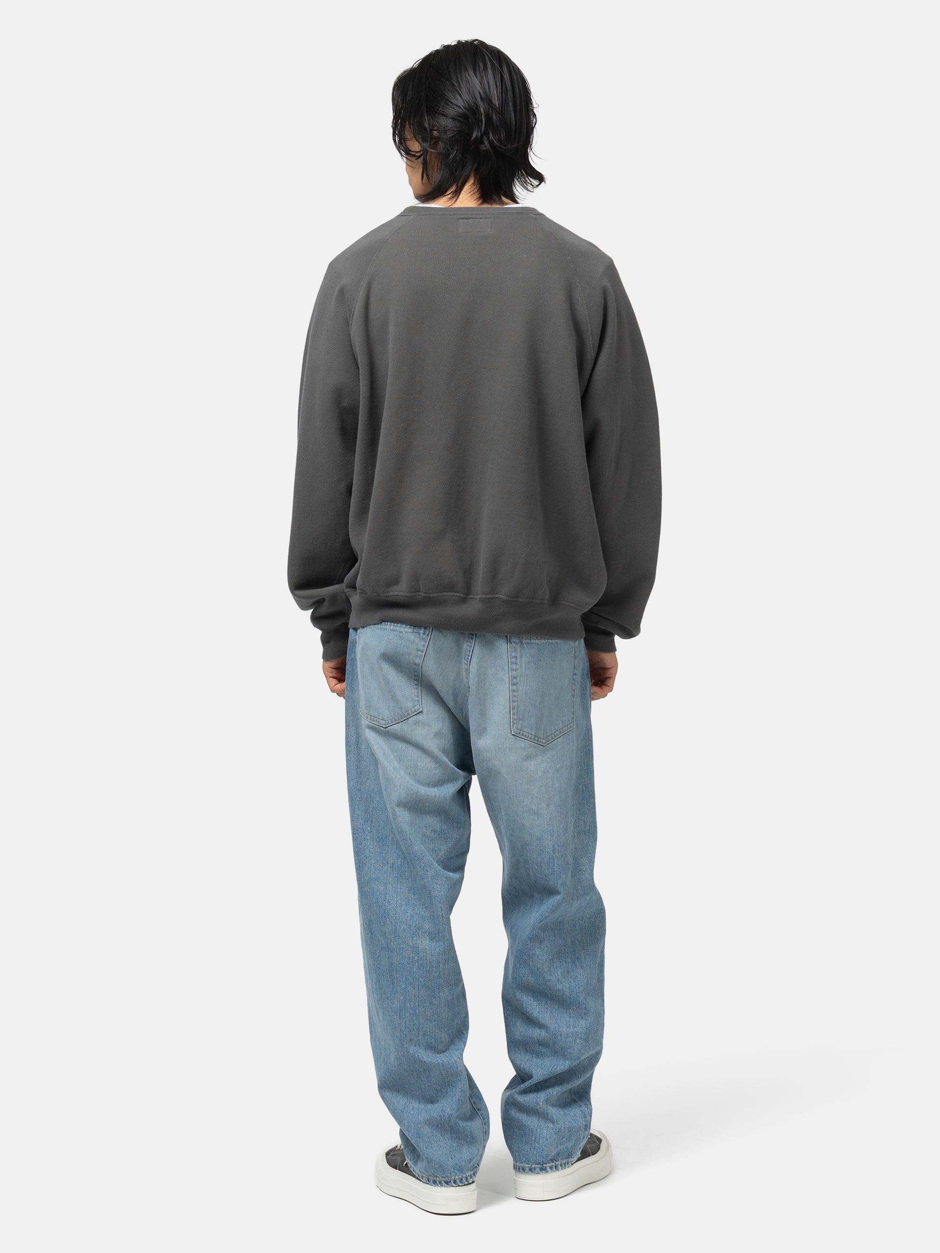 Unlikely Raglan Sleeve Crew Black