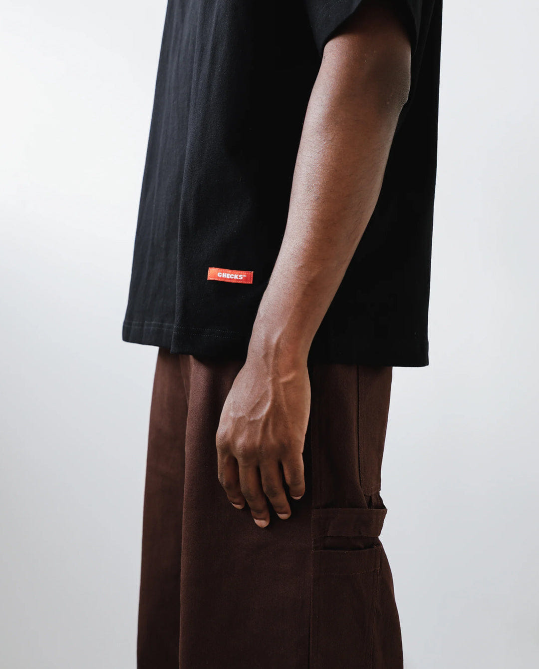 Checks Downtown - Evergreen T - Shirt - Black