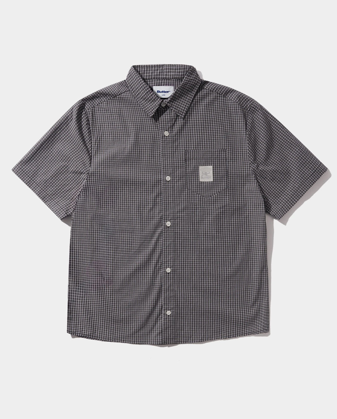 Butter Goods - Equipment SS Shirt - Black/Grey