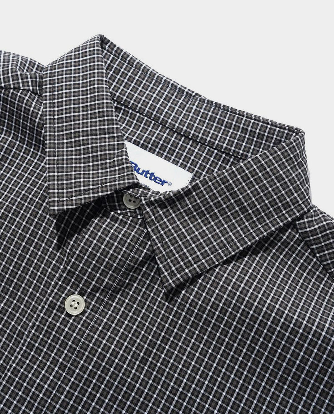 Butter Goods - Equipment SS Shirt - Black/Grey