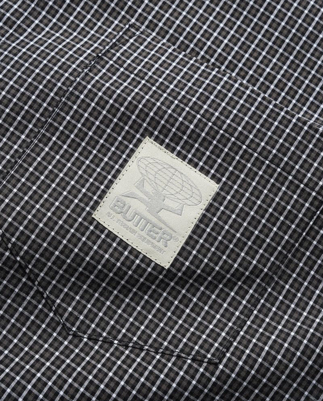 Butter Goods - Equipment SS Shirt - Black/Grey