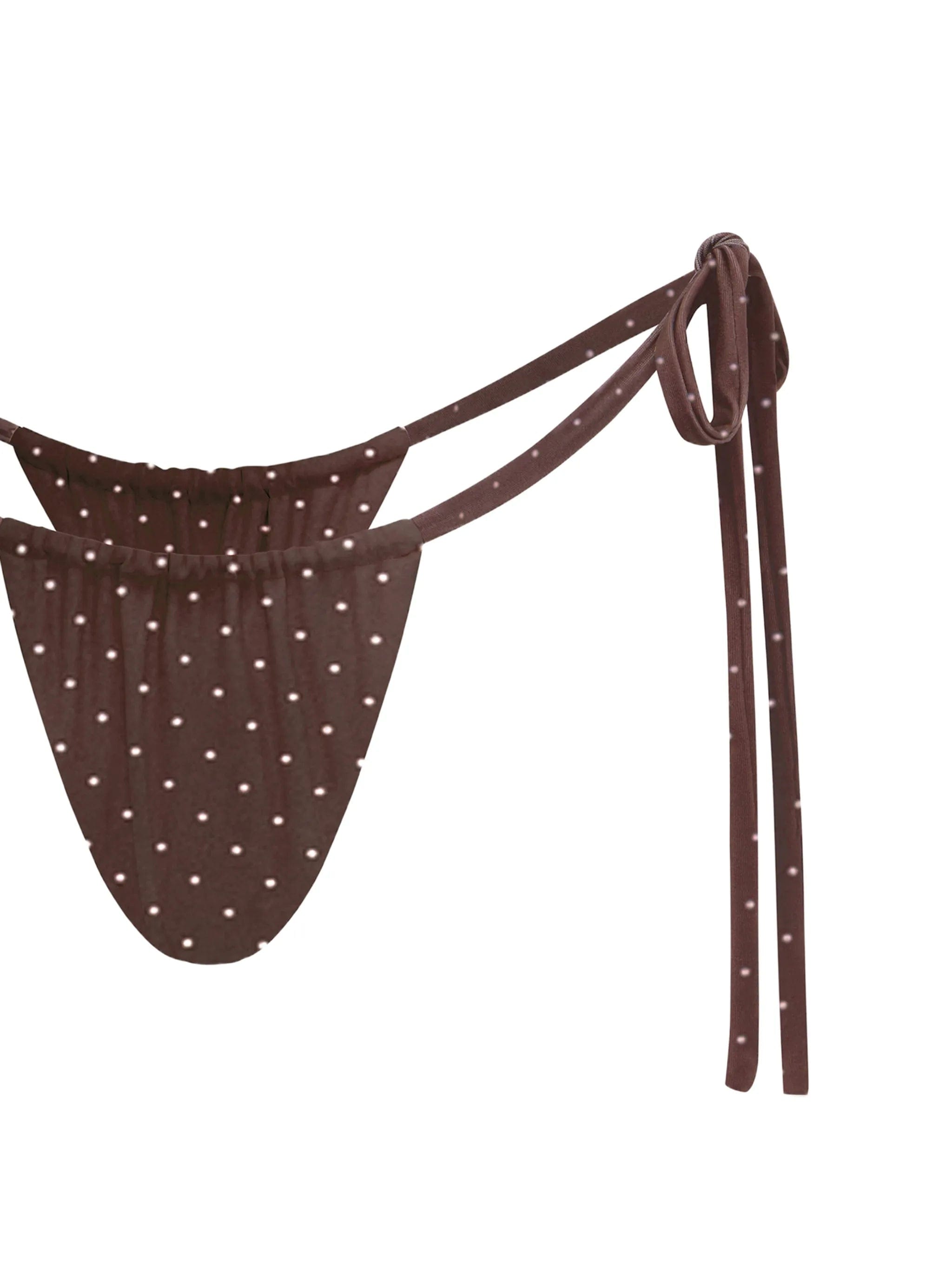 FAE SWIM Birdie reversible floral bikini bottoms