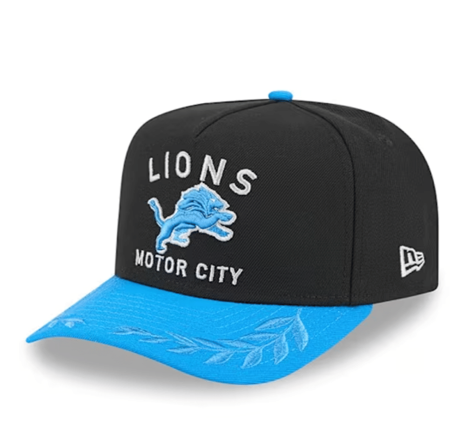 Detroit Lions NFL New Era 9Fifty A Frame Snapback Hat