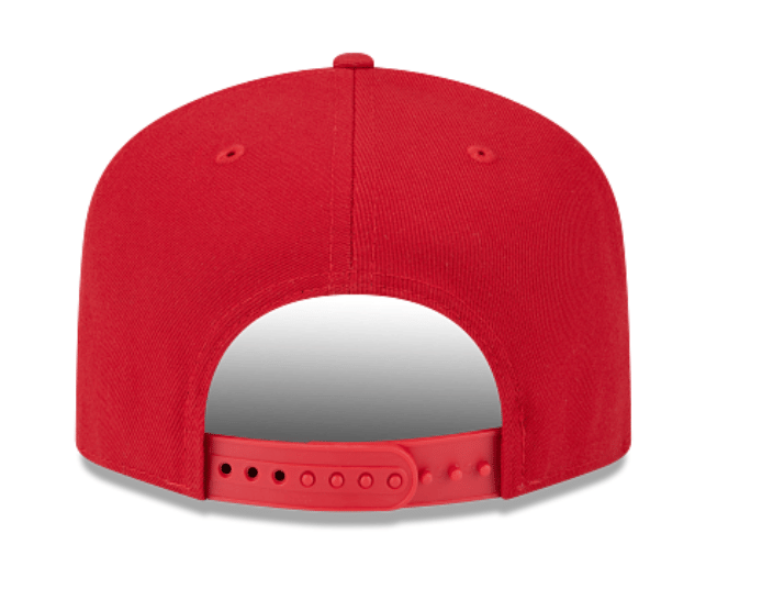 Chicago Black Hawks NHL New Era 9Fifty A Frame Snapback Hat (Red)