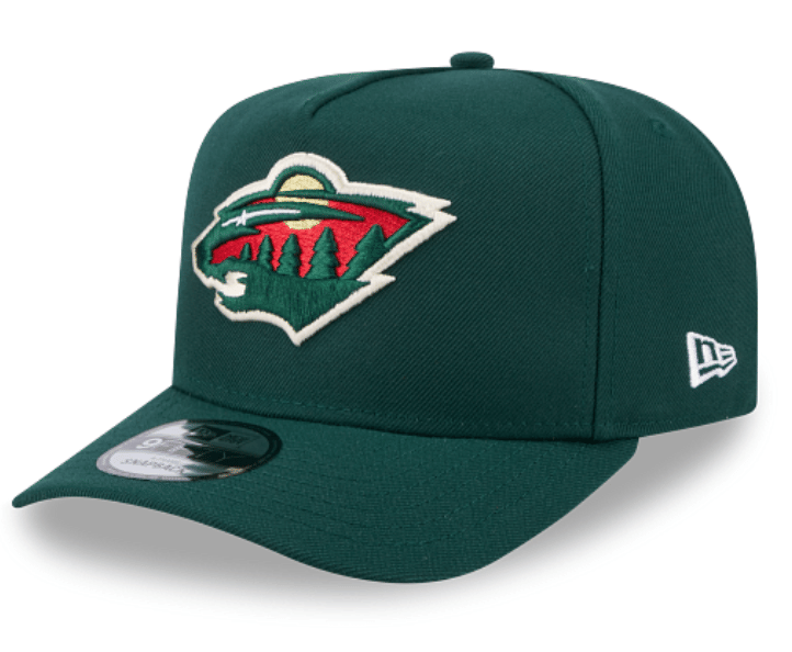 Minnesota Wild NHL New Era 9Fifty A Frame Snapback Hat