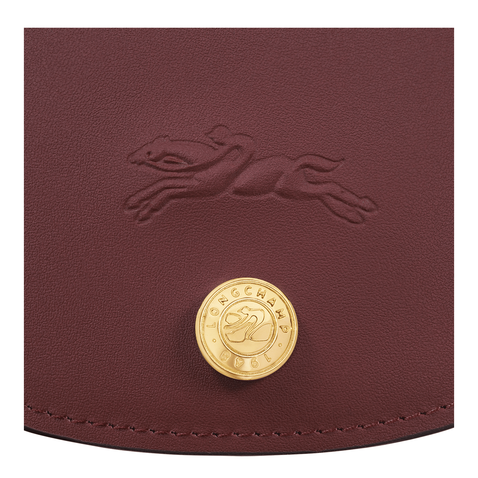 Long Champ Longchamp Épure Card holder Burgundy