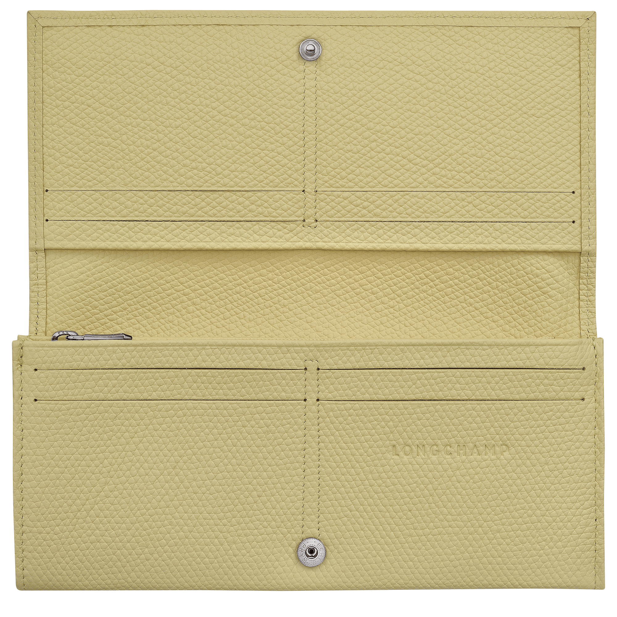 Long Champ Longchamp Le Roseau Long continental wallet Pistachio
