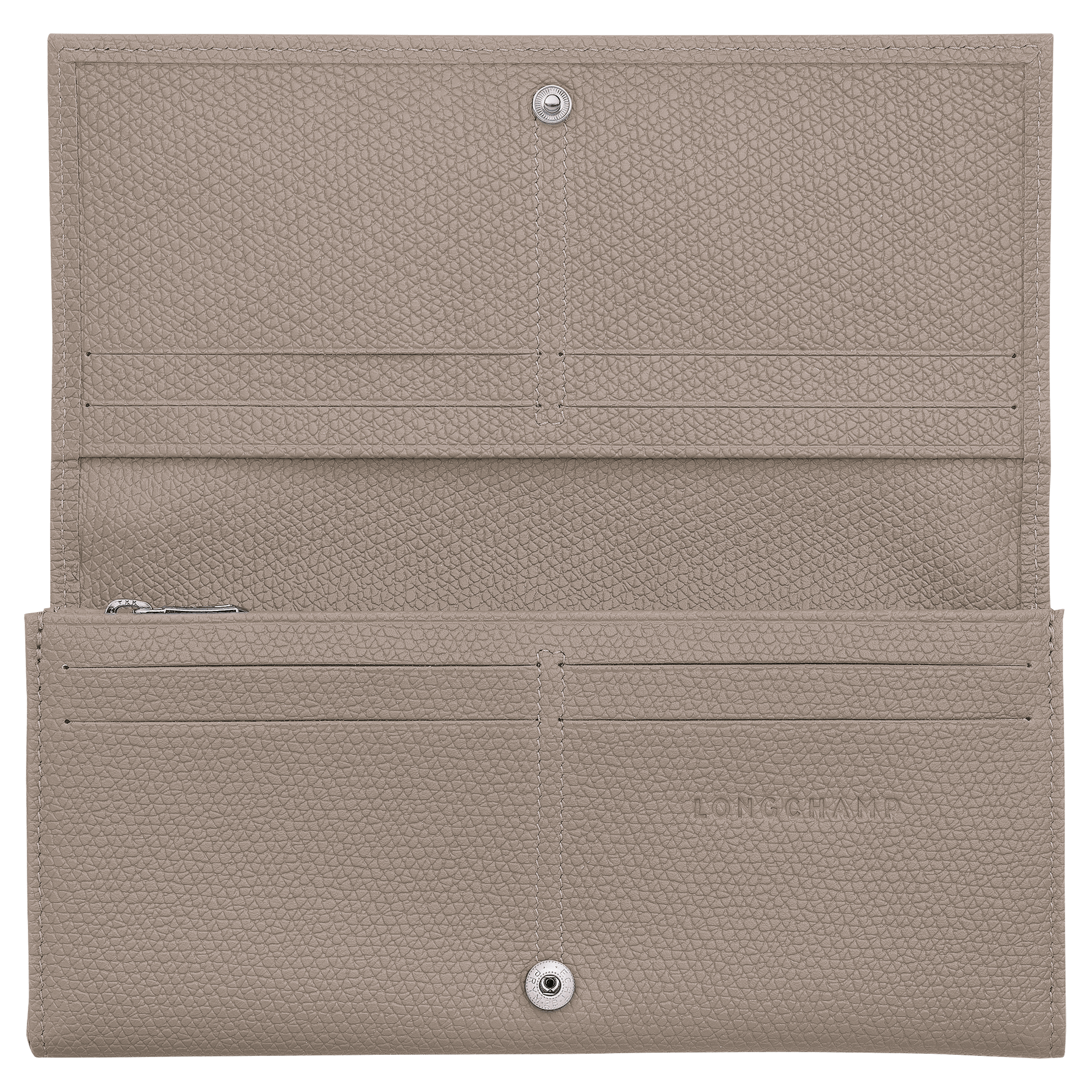 Long Champ Longchamp Le Roseau Long continental wallet Clay