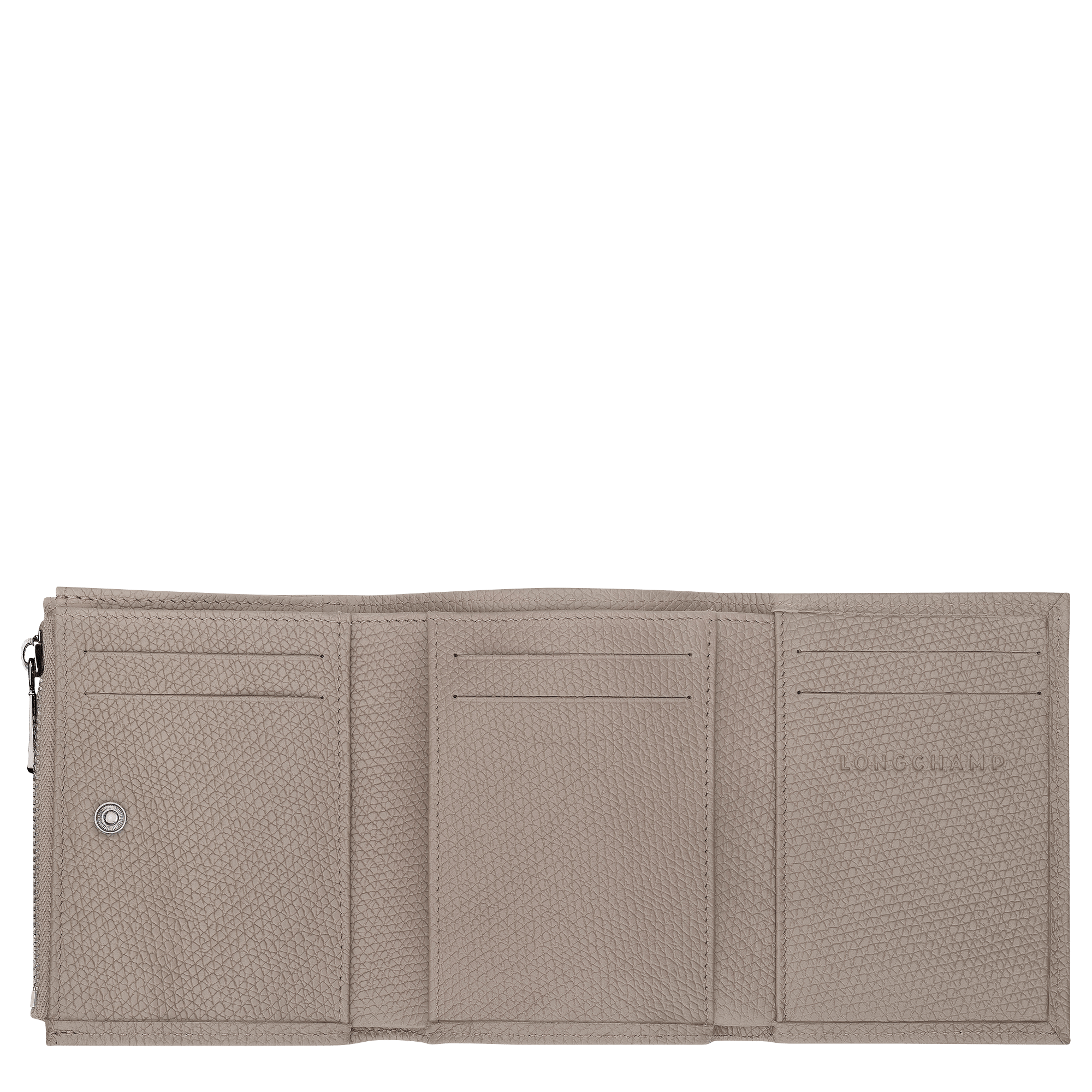 Long Champ Longchamp Le Roseau Compact wallet Clay
