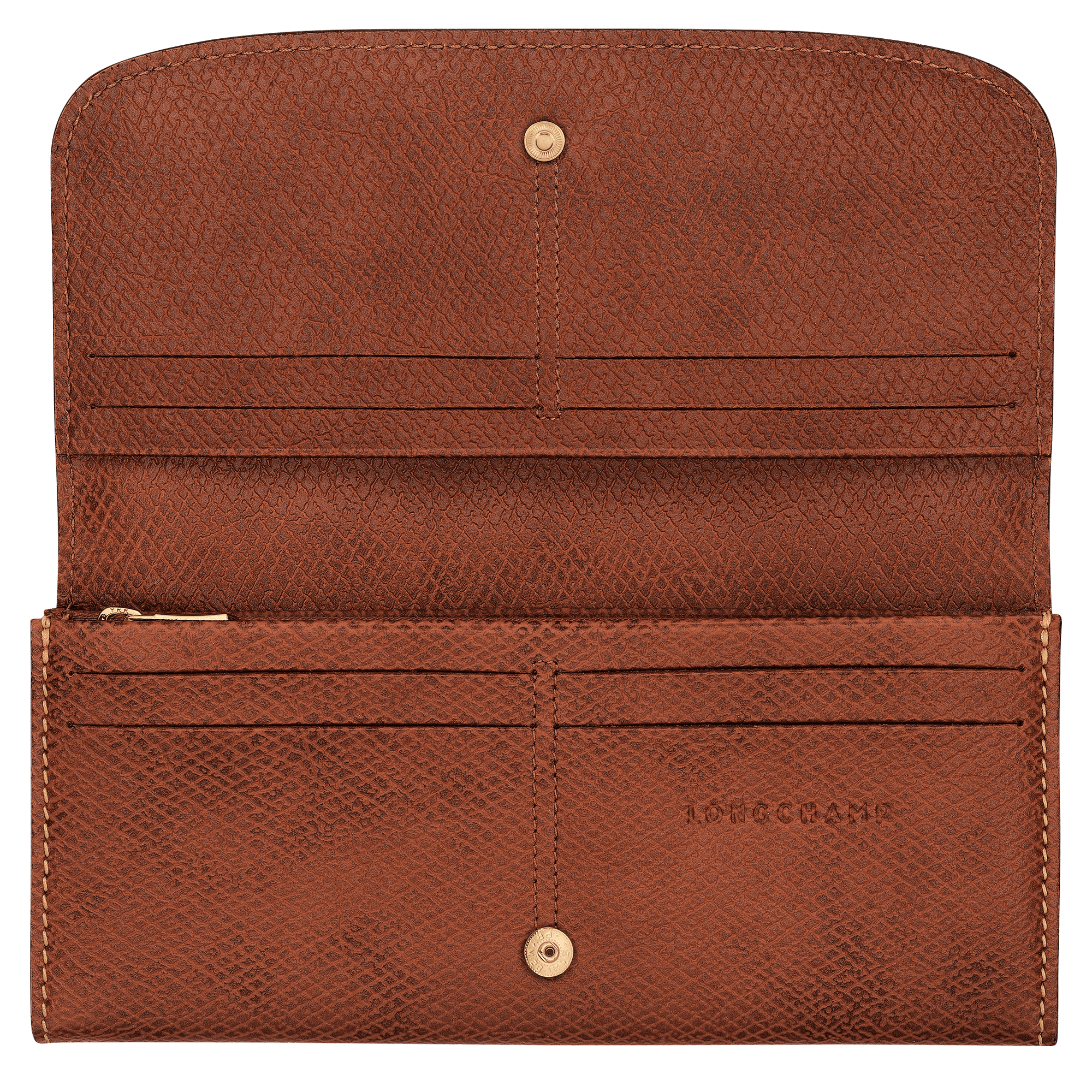 Long Champ Longchamp Épure Long continental wallet Brown