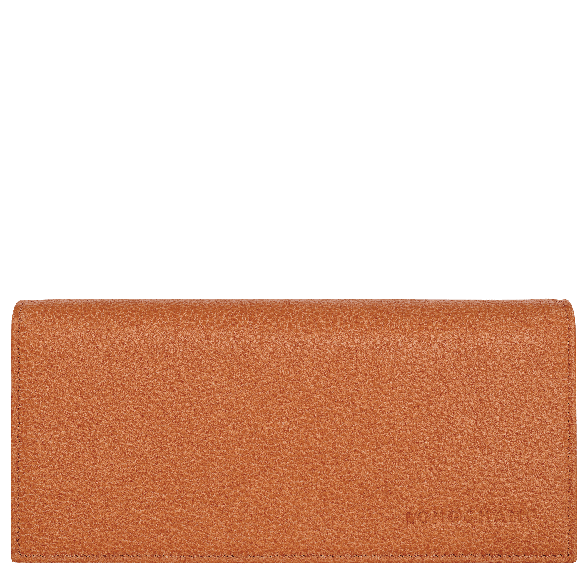 Long Champ Longchamp Le Foulonné Long continental wallet Amber
