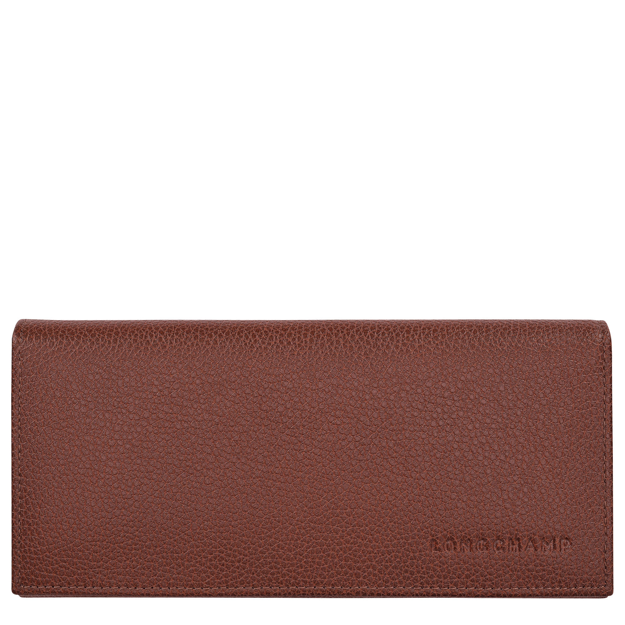 Long Champ Longchamp Le Foulonné Long continental wallet Coffee
