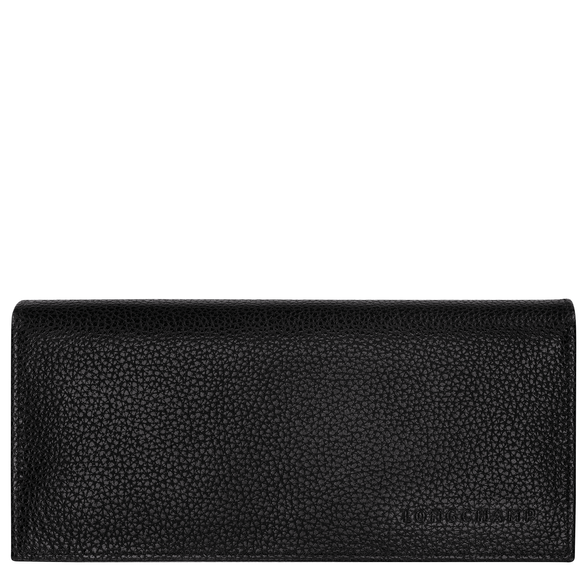Long Champ Longchamp Le Foulonné Long continental wallet Black