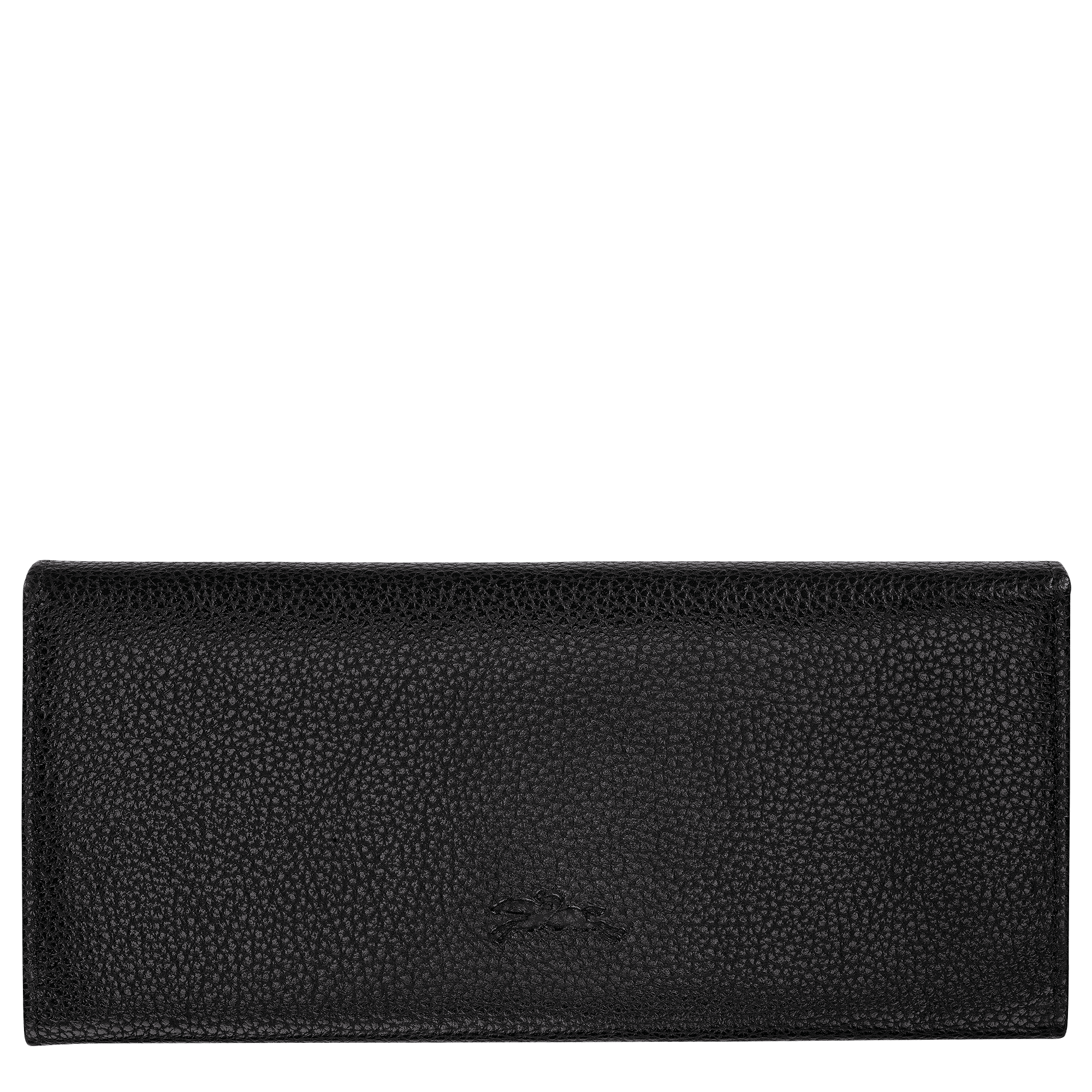 Long Champ Longchamp Le Foulonné Long continental wallet Black