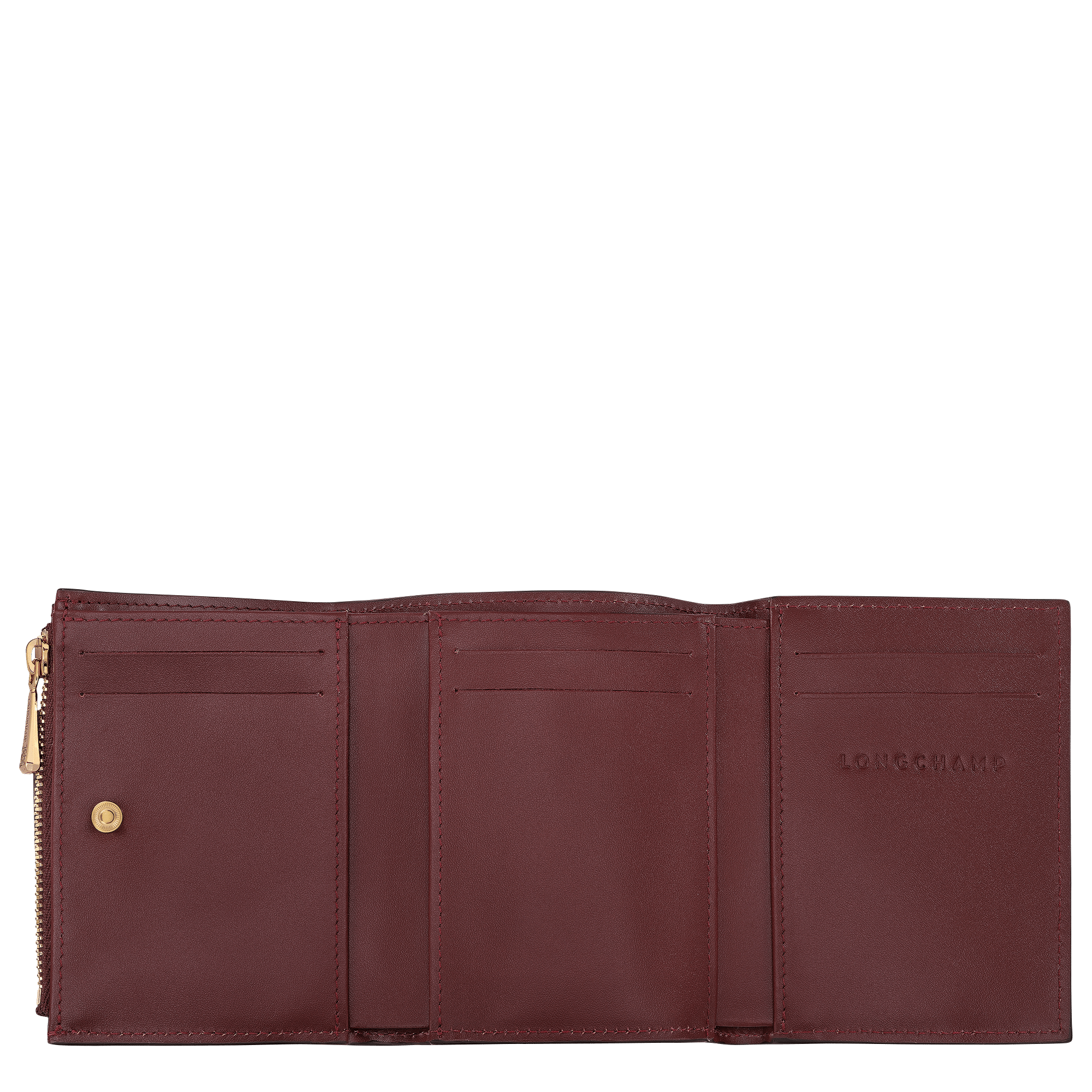 Long Champ Longchamp Épure Compact wallet Burgundy