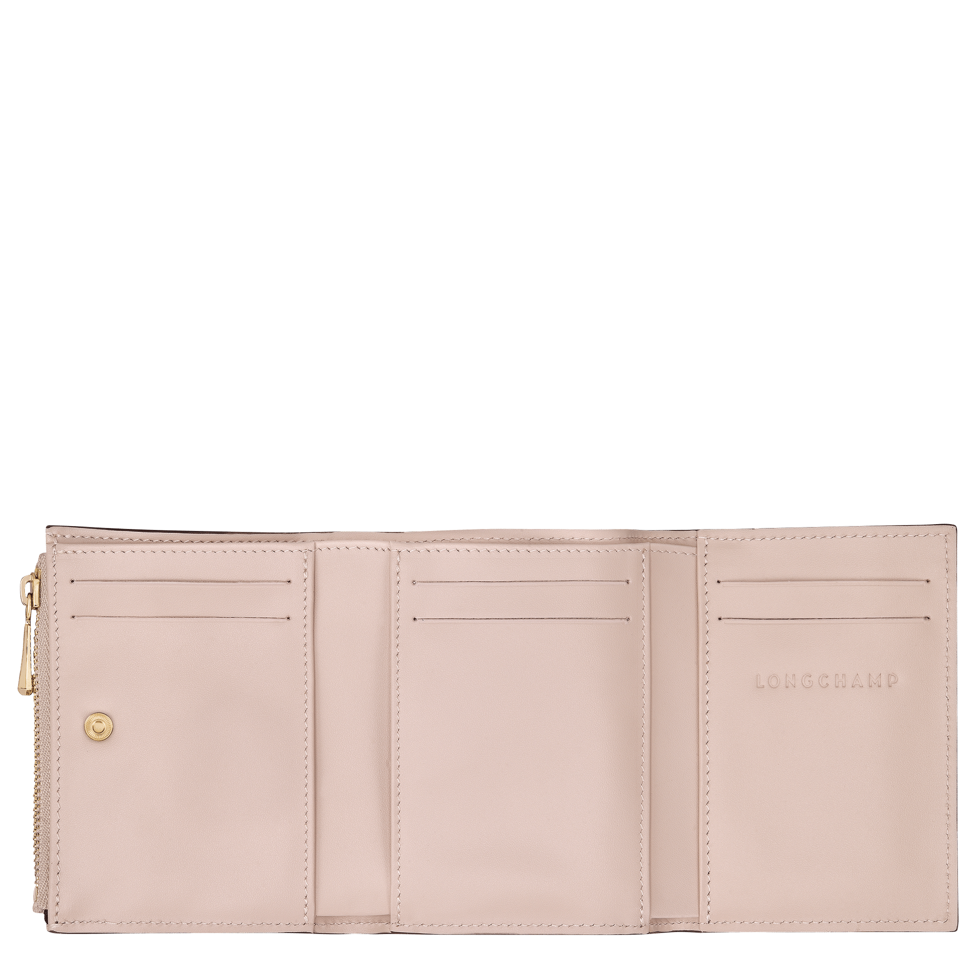 Long Champ Longchamp Épure Compact wallet Petal Pink