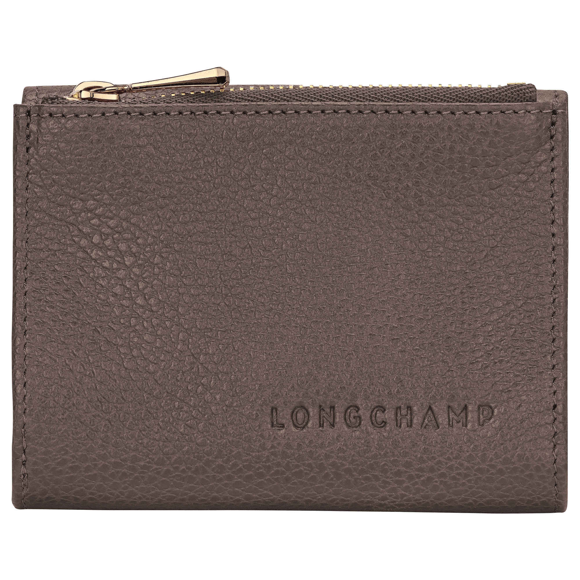 Long Champ Longchamp Le Foulonné Compact wallet Taupe