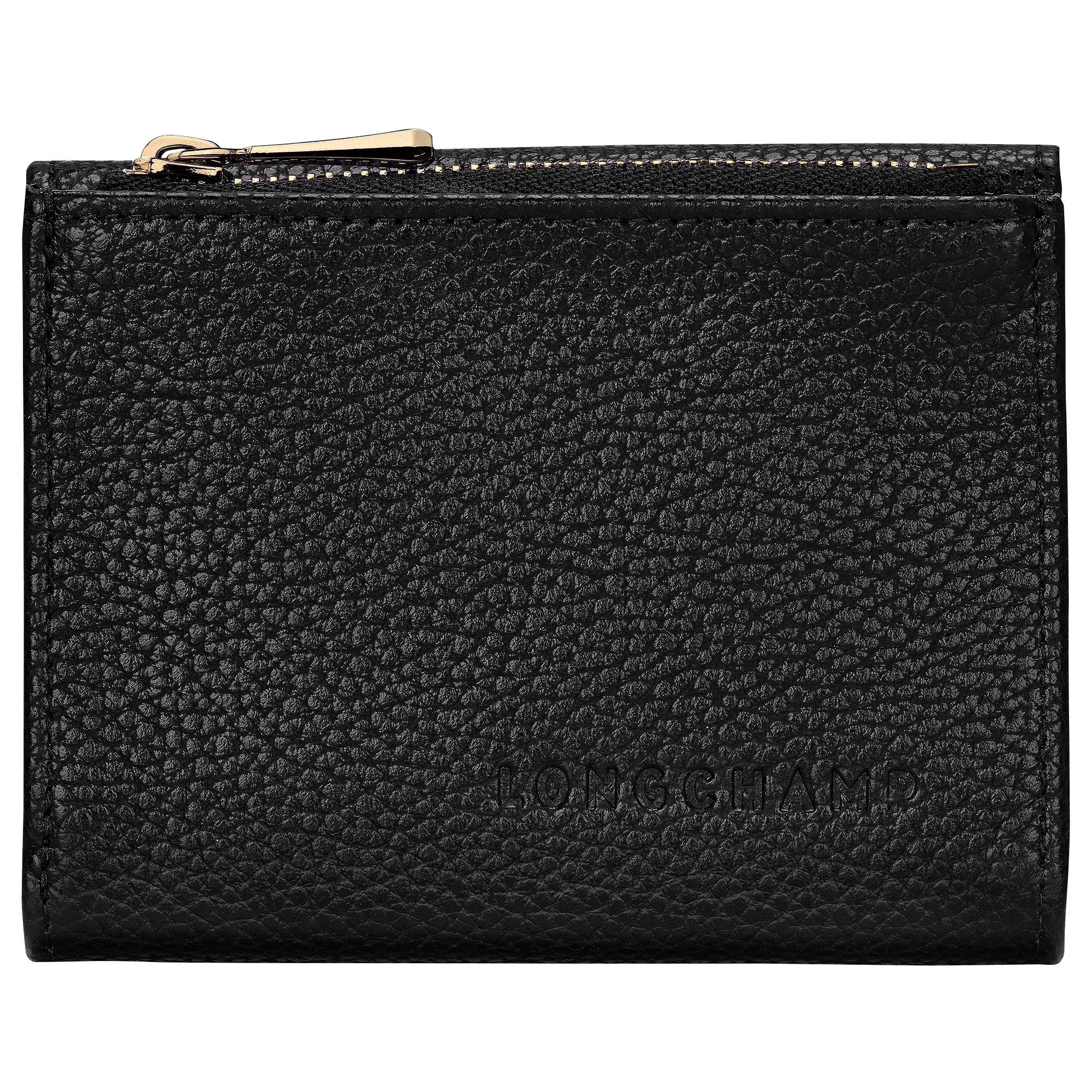 Long Champ Longchamp Le Foulonné Compact wallet Black