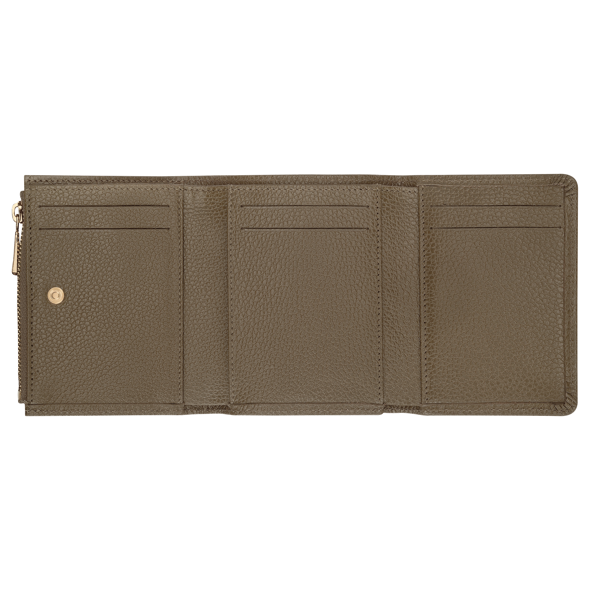 Long Champ Longchamp Le Foulonné Compact wallet Caper